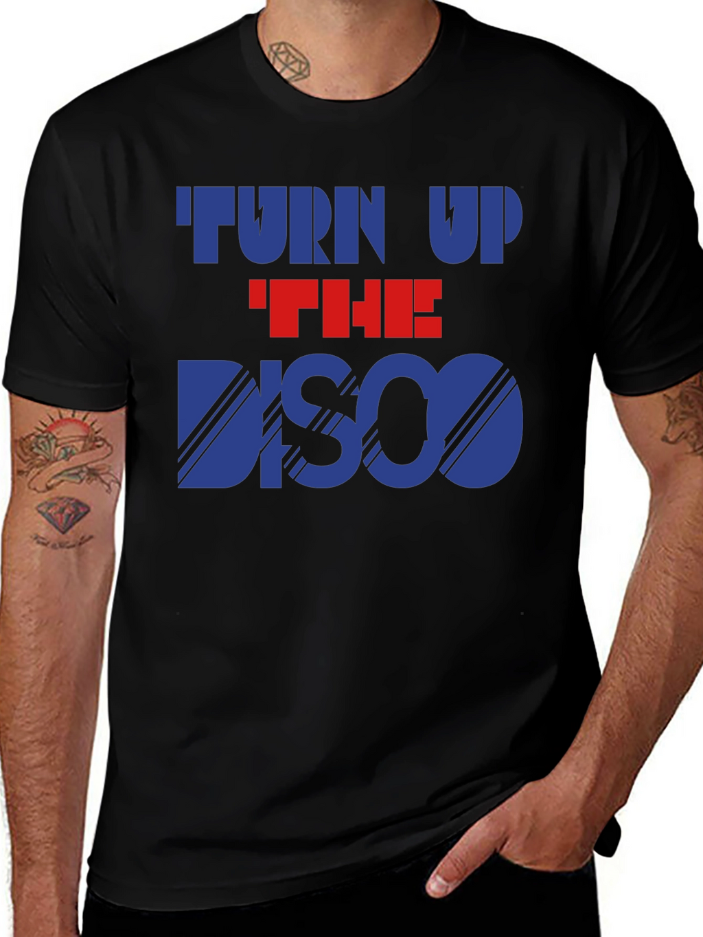 Turn Up The Disco Graphic Tee
