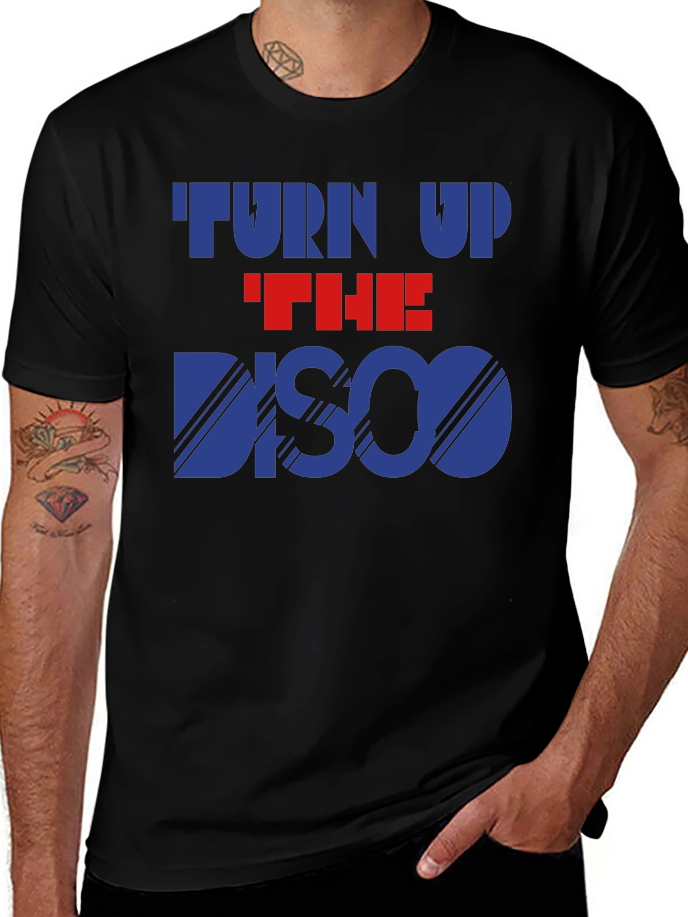 Turn Up The Disco Graphic Tee