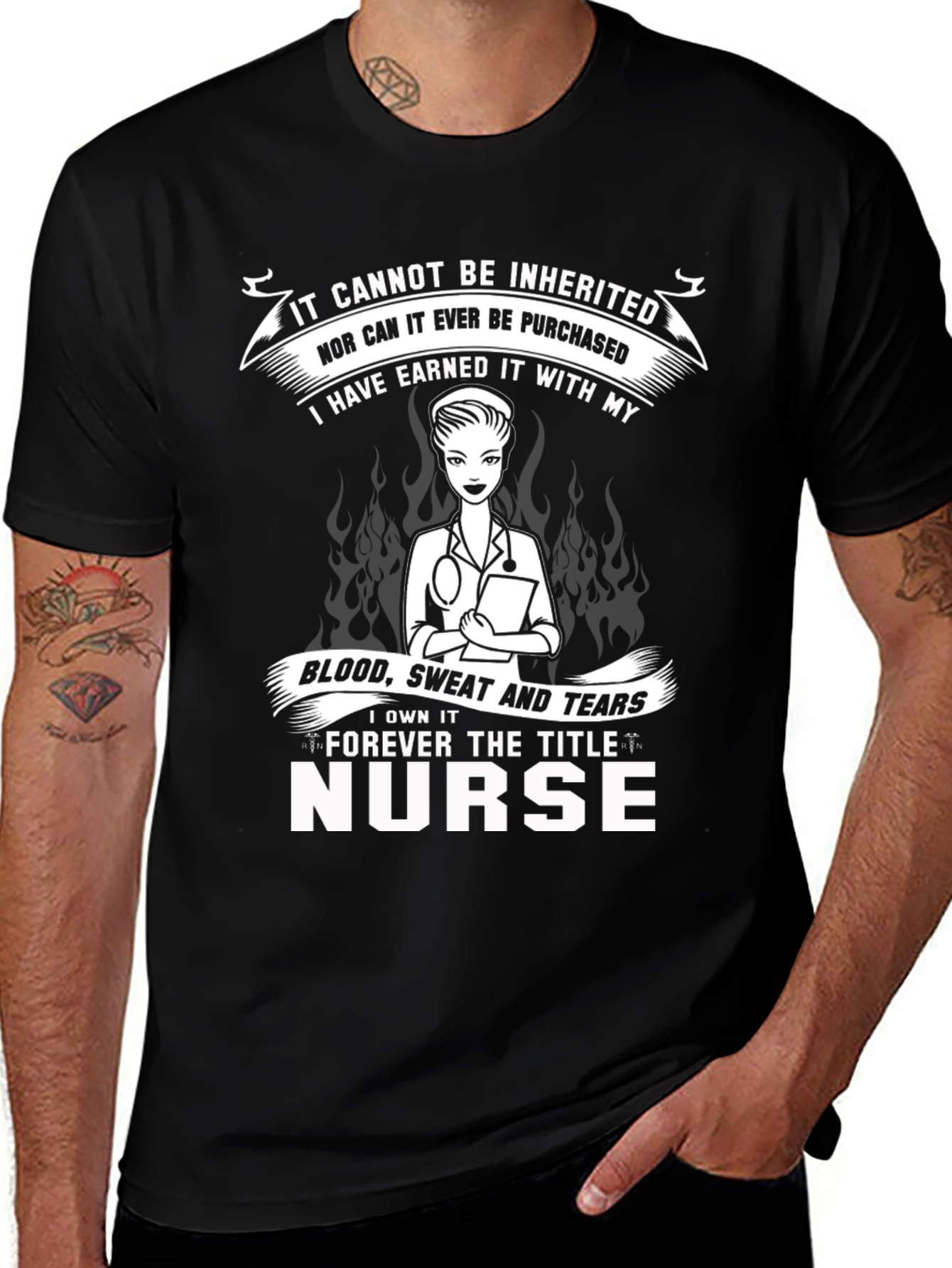 Nurse Pride T-Shirt - Earned Not Given