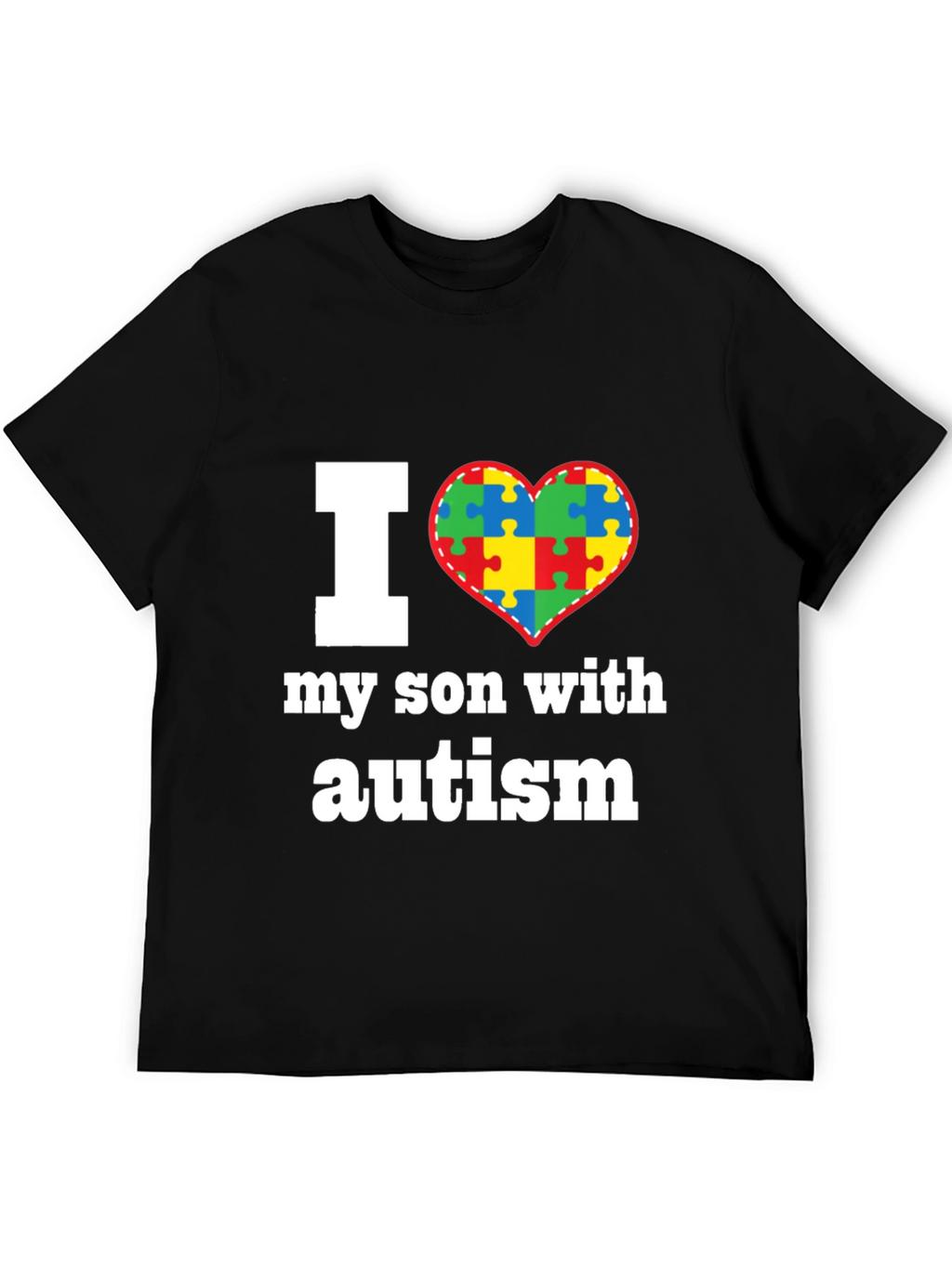 I Love My Son With Autism T-Shirt