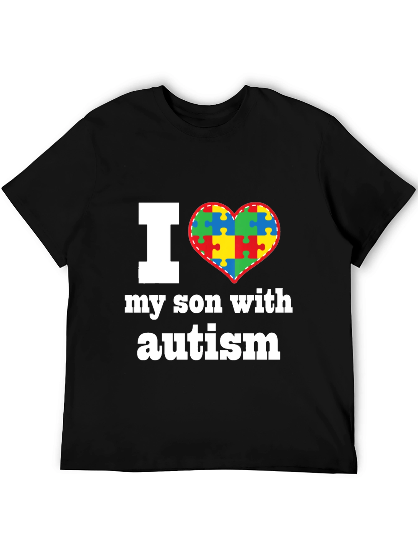 I Love My Son With Autism T-Shirt