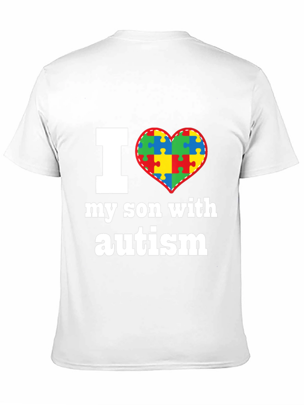 I Love My Son With Autism T-Shirt