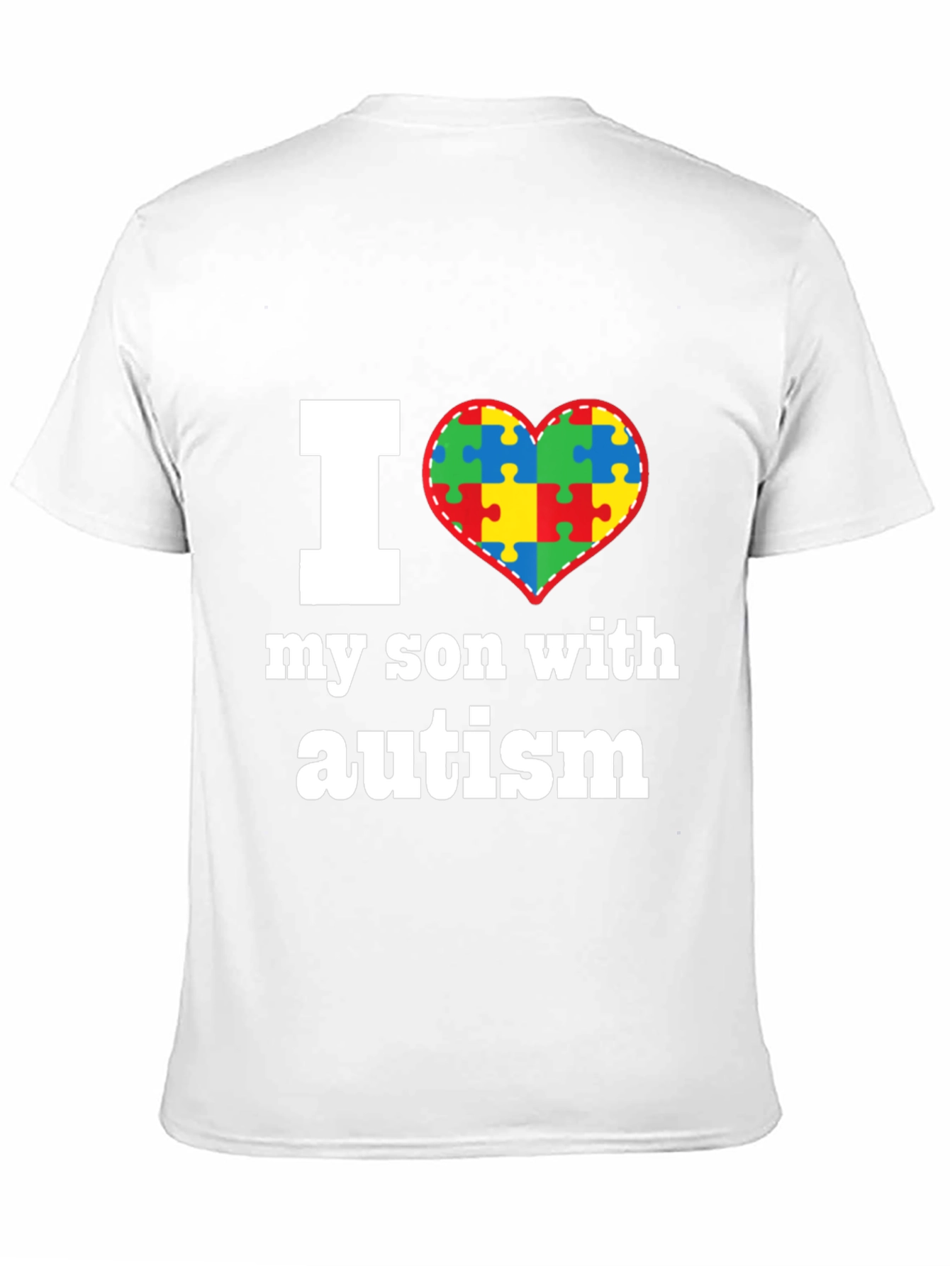 I Love My Son With Autism T-Shirt