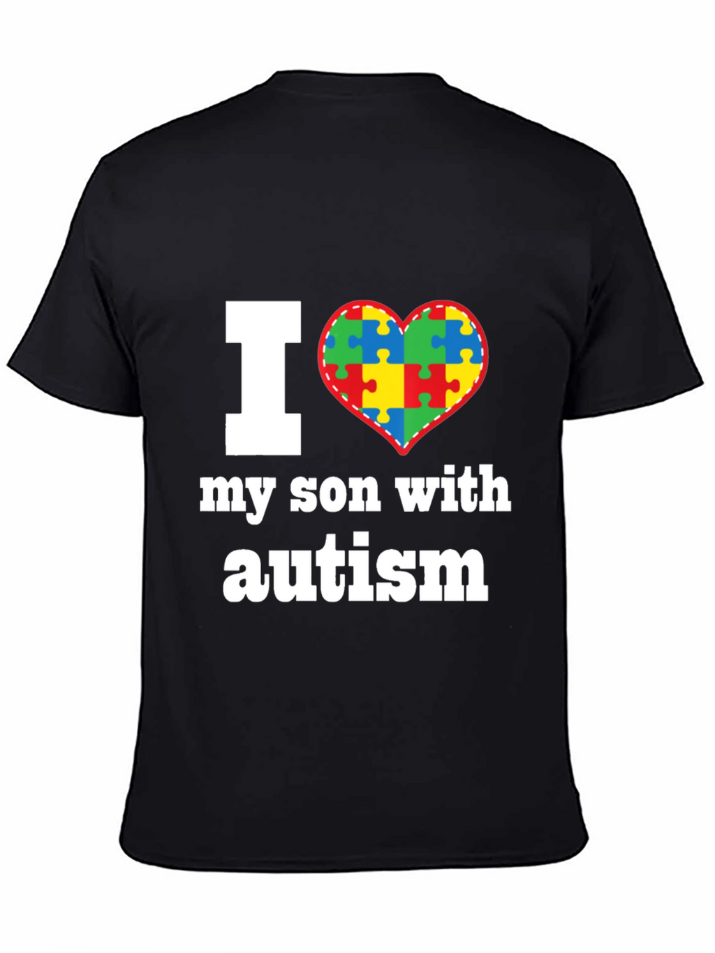 I Love My Son With Autism T-Shirt
