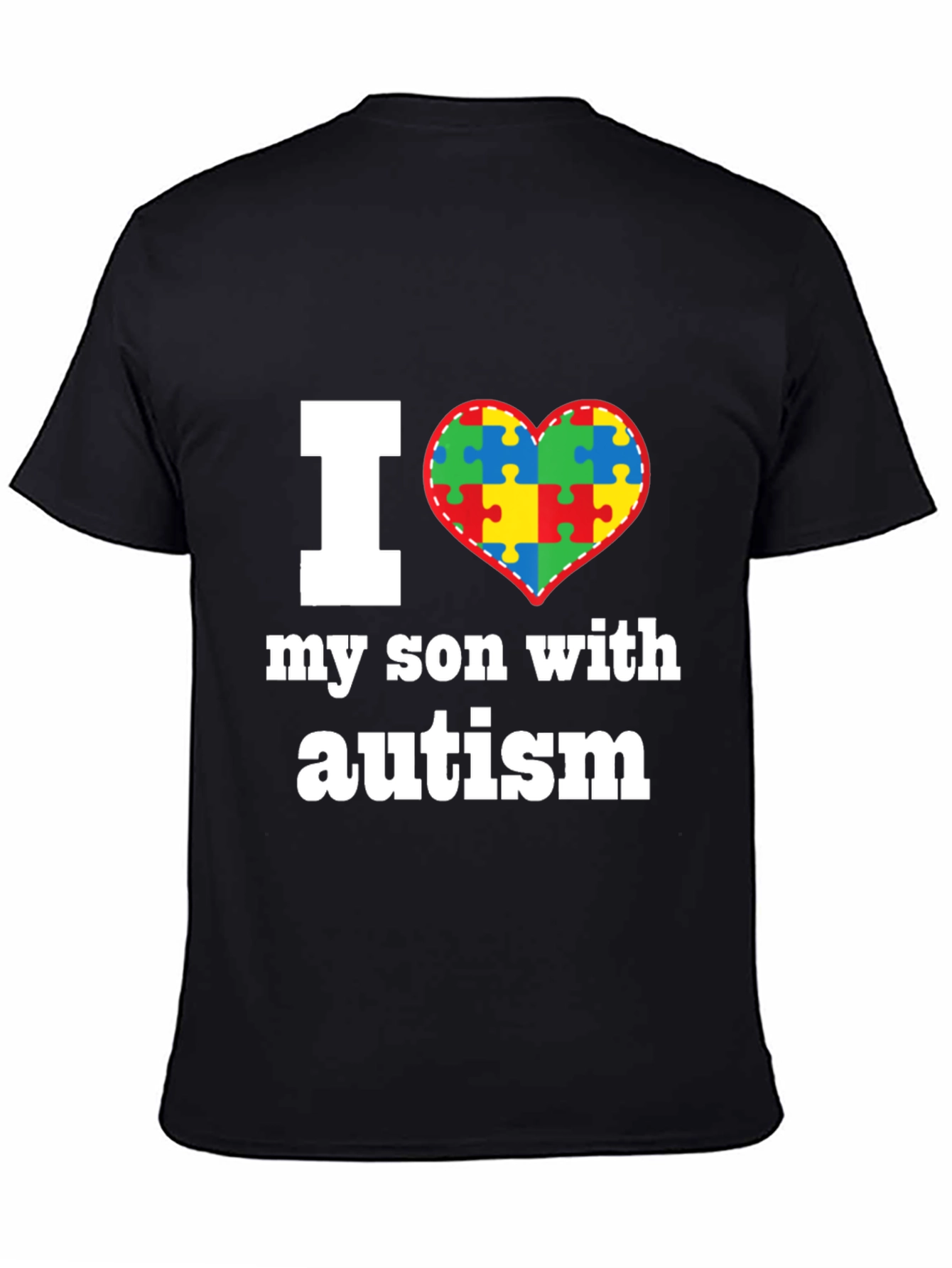 I Love My Son With Autism T-Shirt