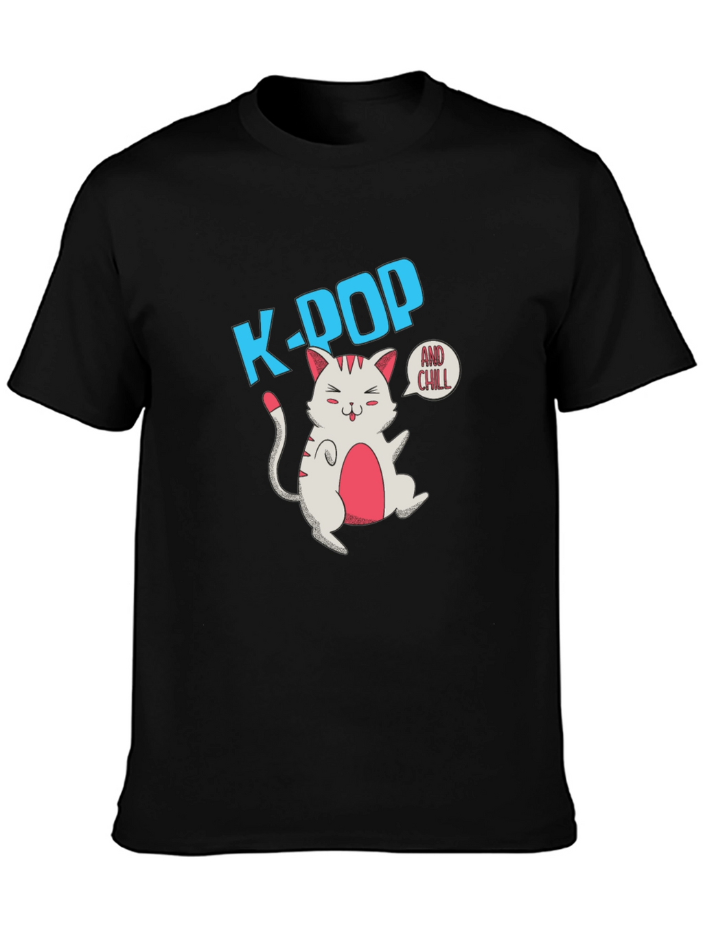 K-POP and Chill Graphic T-Shirt