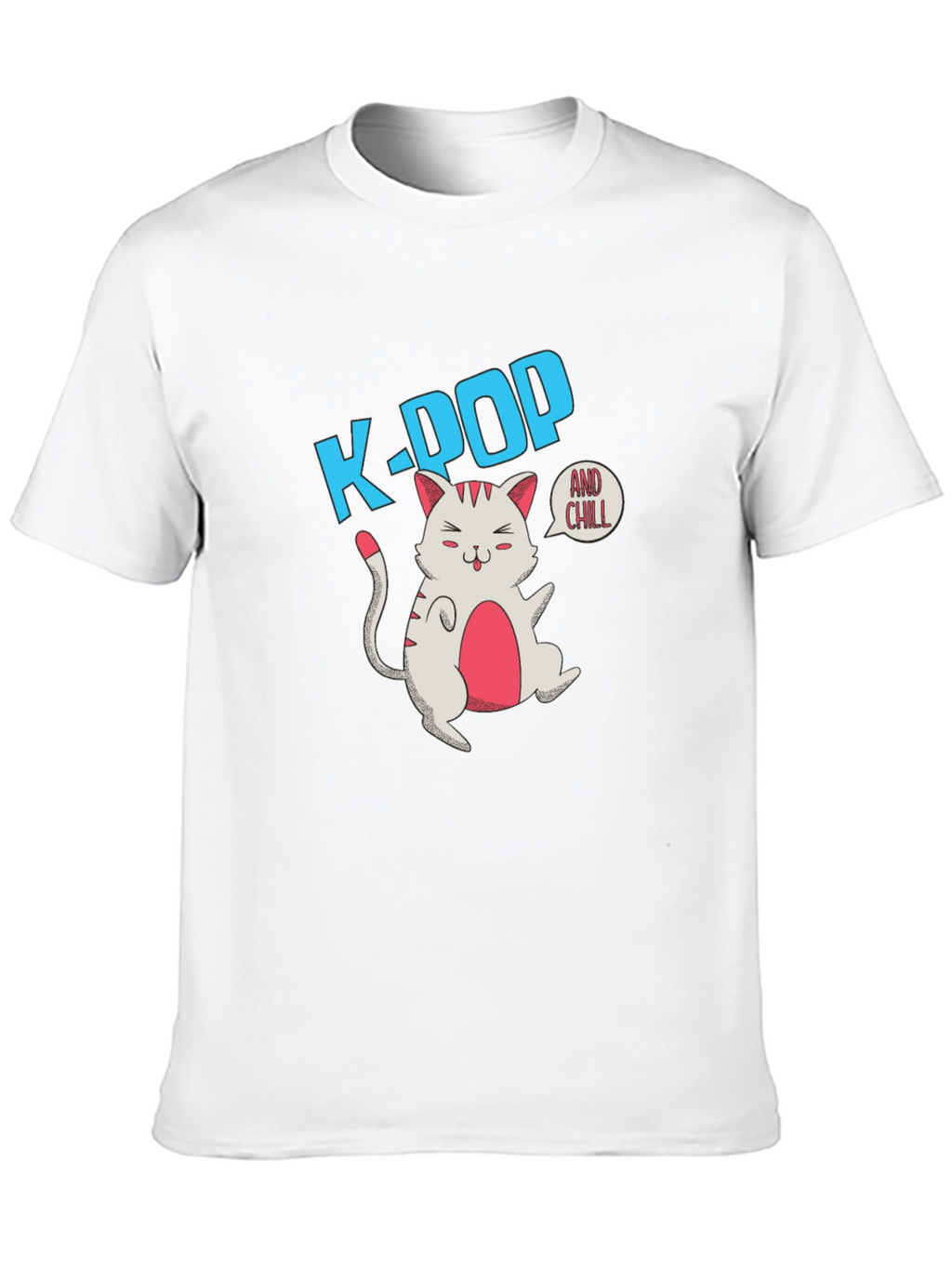 K-POP and Chill Graphic T-Shirt