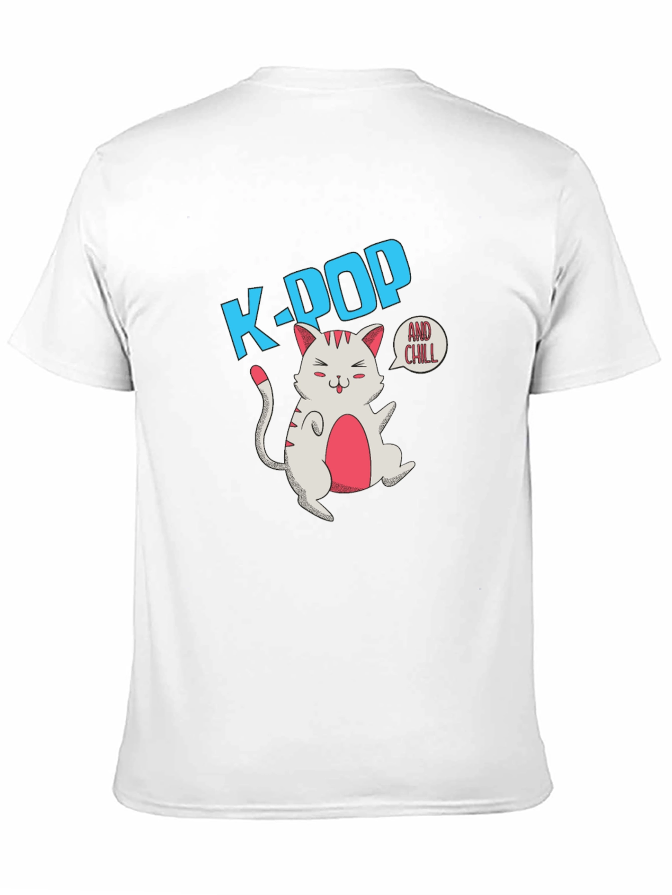 K-POP and Chill Graphic T-Shirt