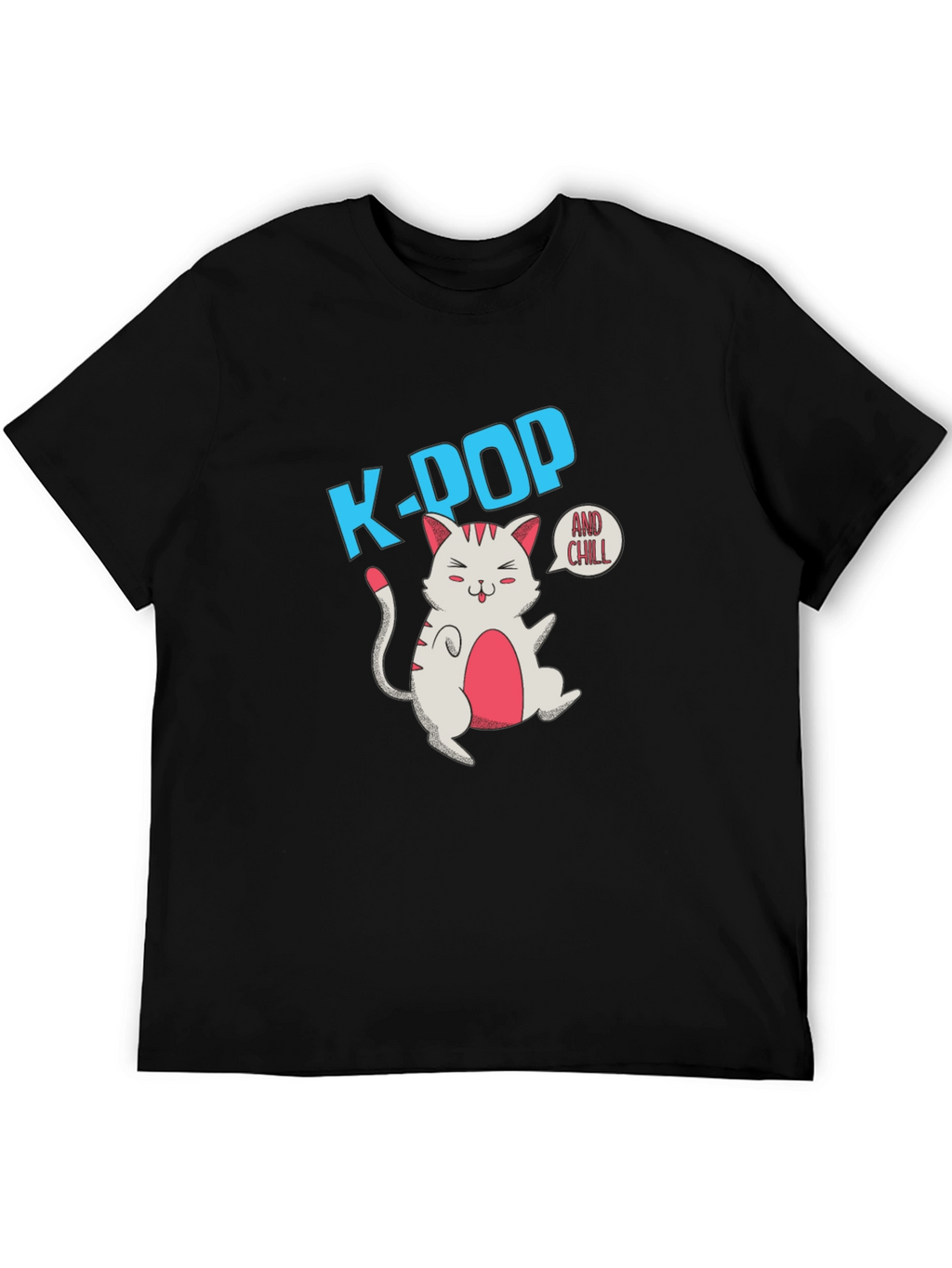 K-POP and Chill Graphic T-Shirt