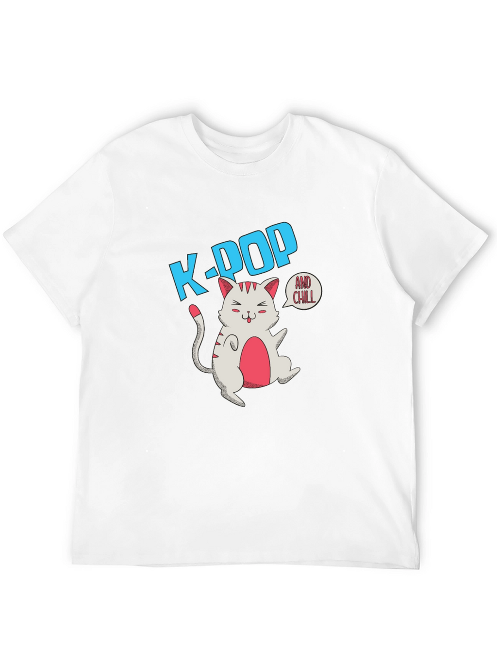 K-POP and Chill Graphic T-Shirt