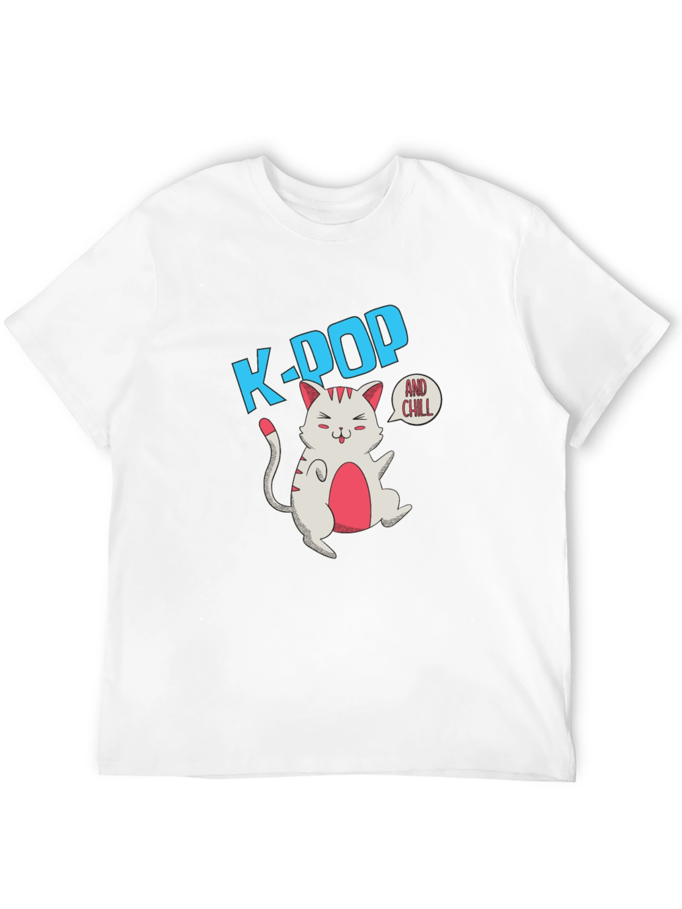 K-POP and Chill Graphic T-Shirt
