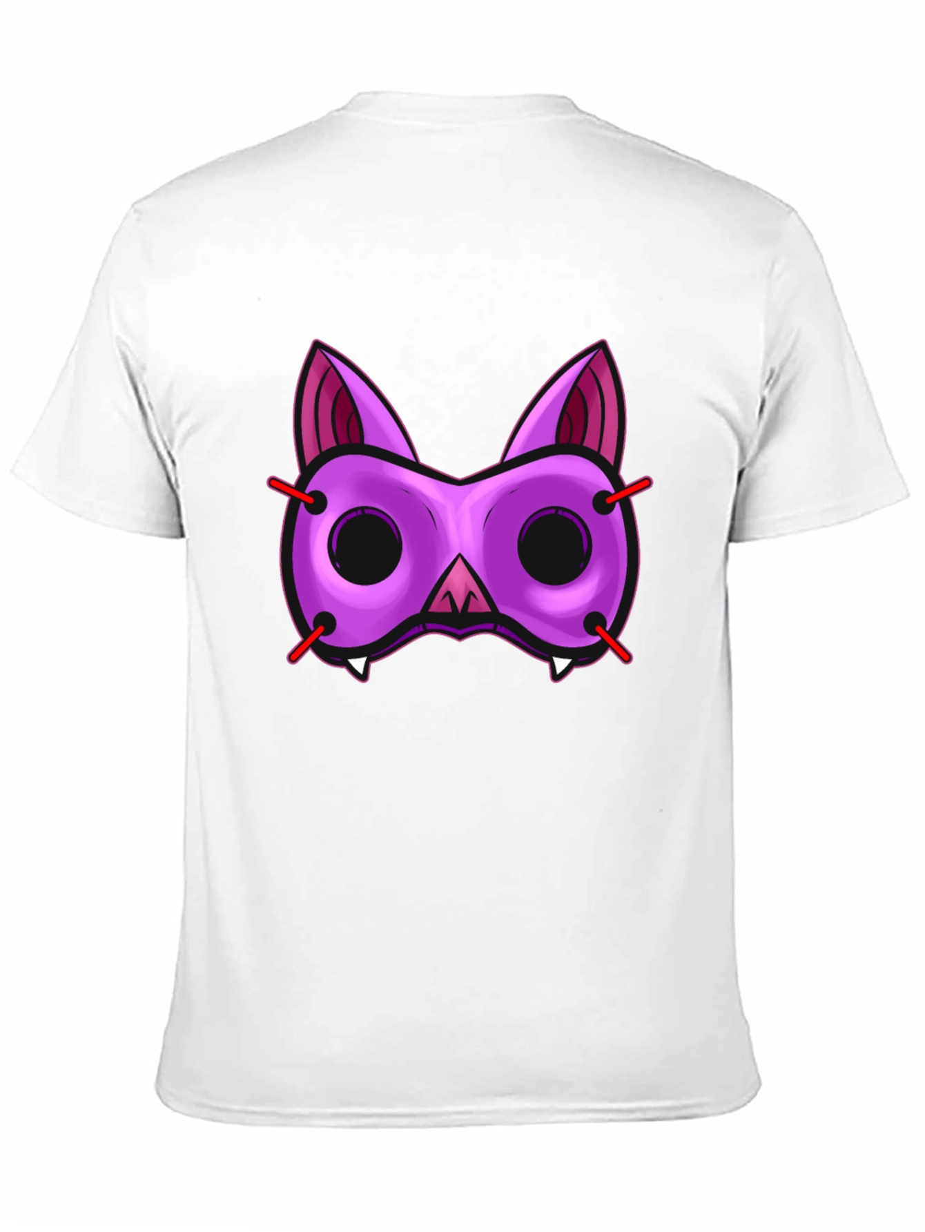 Funky Bat Mask Graphic Tee