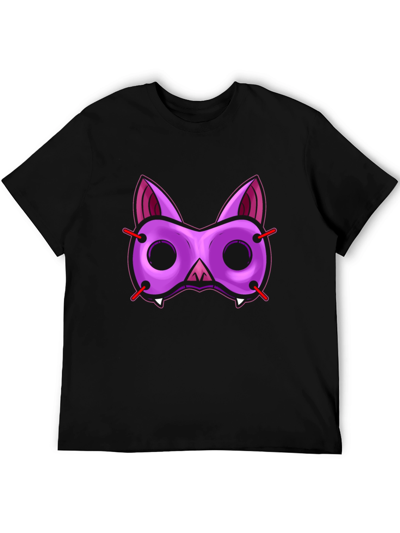 Funky Bat Mask Graphic Tee