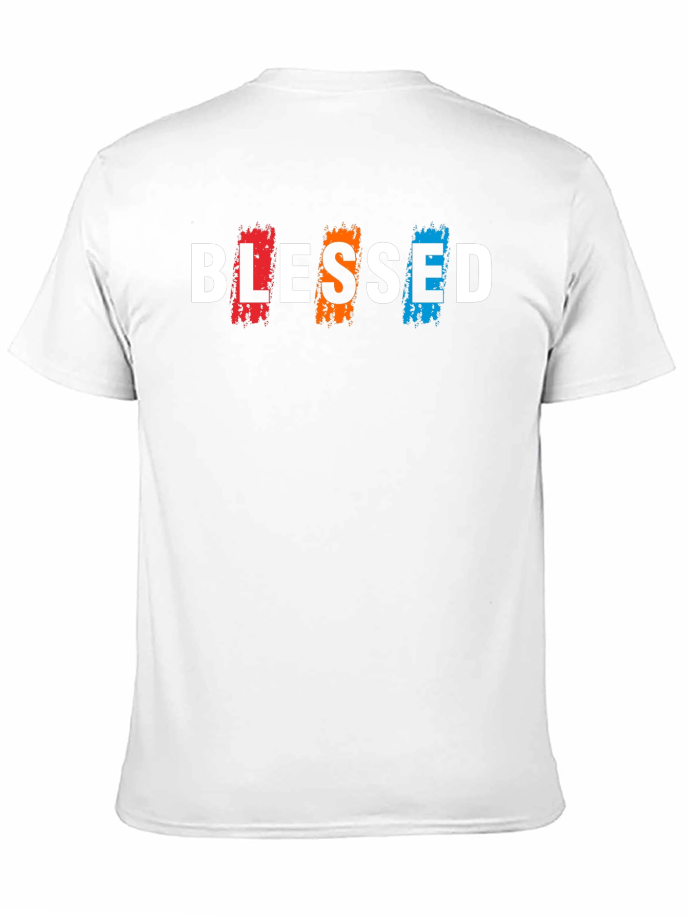 Blessed Graphic Print Black T-Shirt
