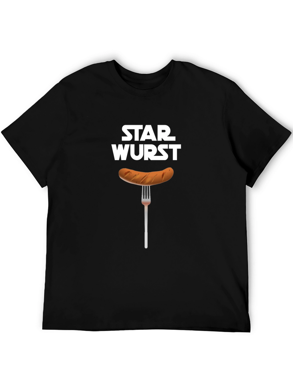 Star Wurst T-Shirt Funny Sausage Pun Tee
