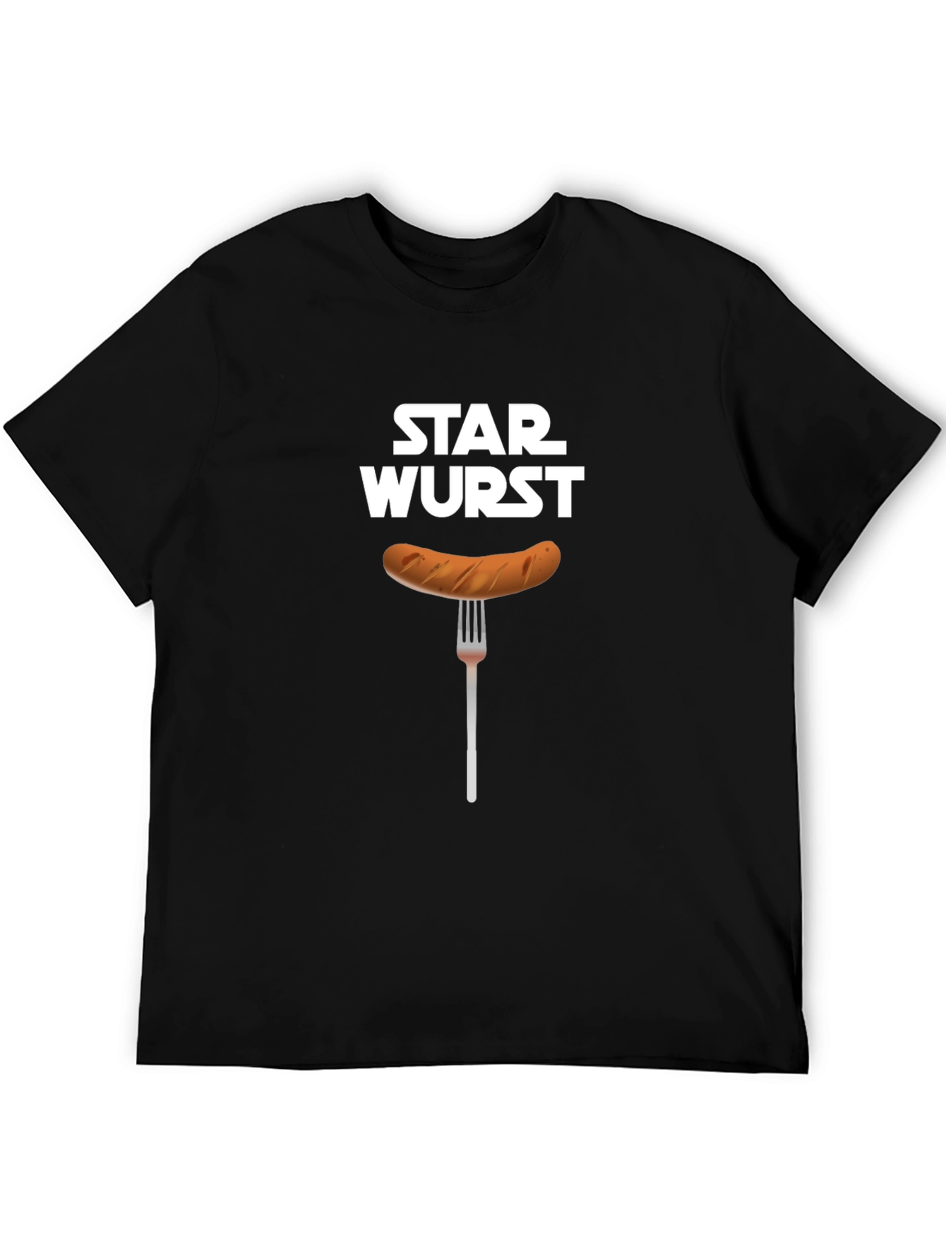 Star Wurst T-Shirt Funny Sausage Pun Tee