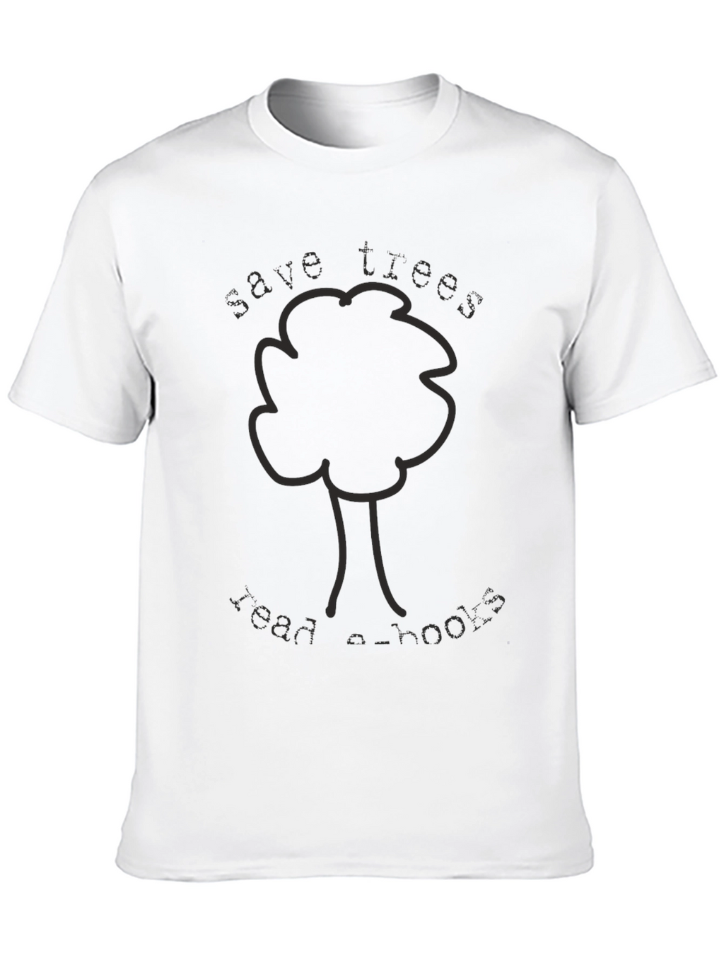 Eco-Friendly Tree Graphic T-Shirt
