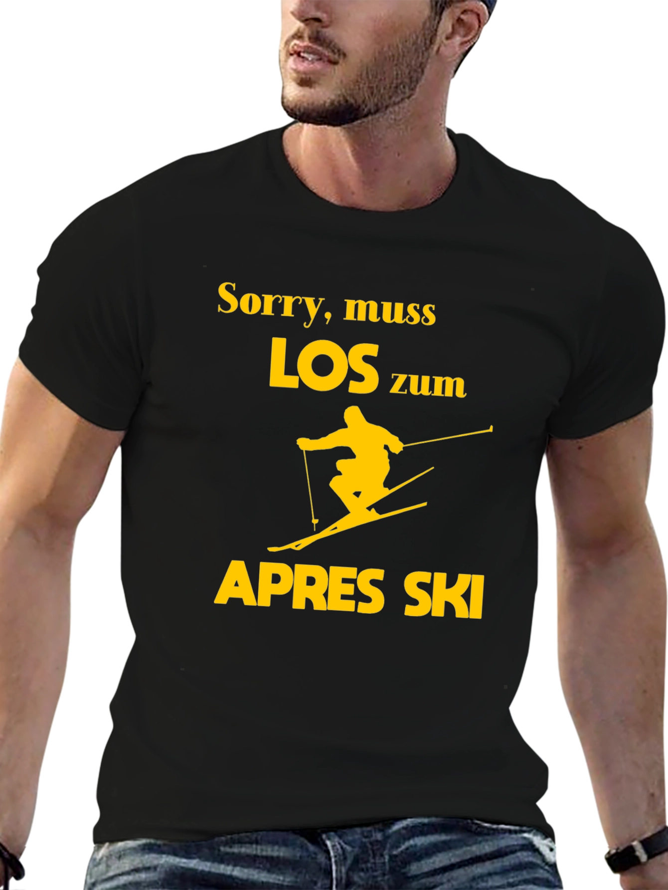 Après Ski Skiing T-Shirt - Sorry muss LOS zum Apres Ski