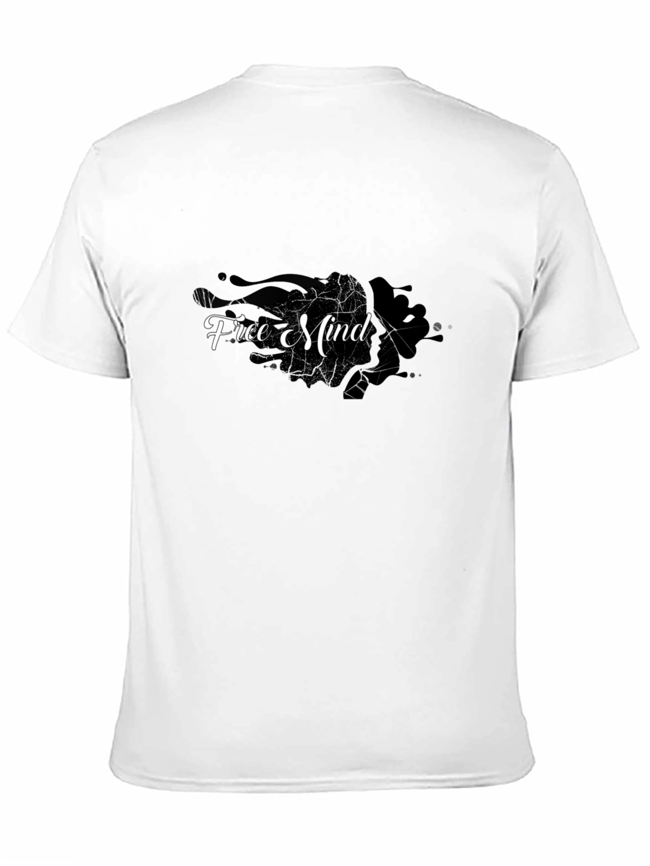 Free Mind Graphic Black Tee