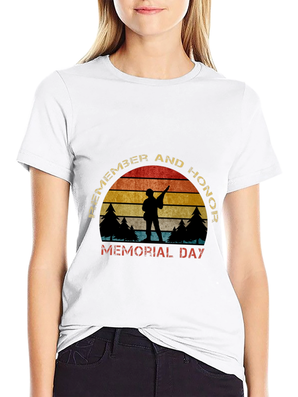 Remember and Honor Memorial Day T-Shirt