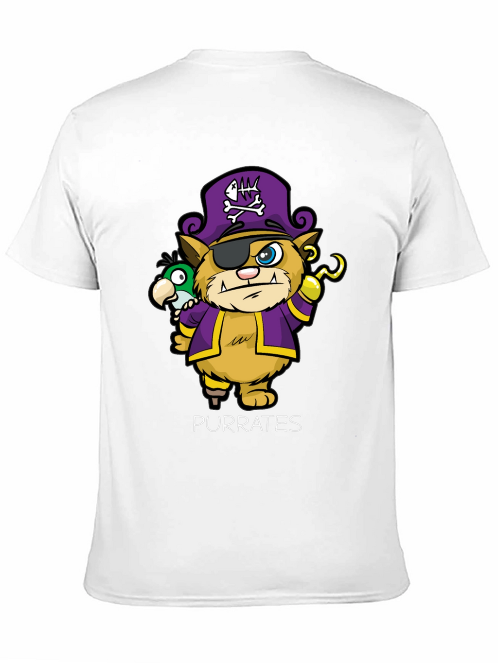 Purrates T-Shirt - Cat Pirate Design