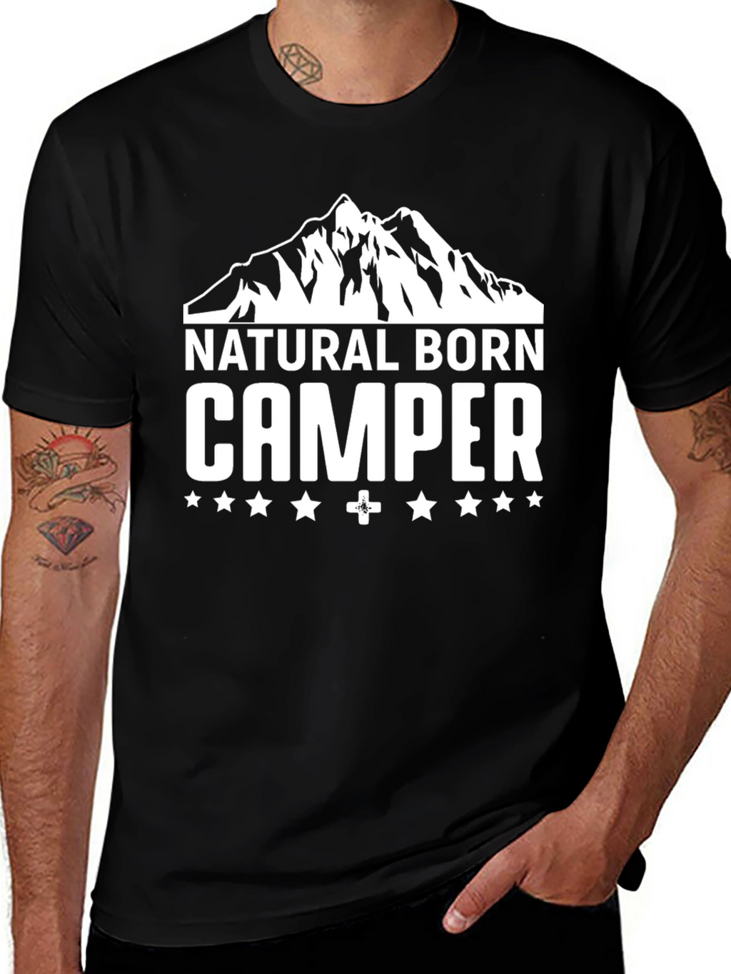Natural Born Camper Graphic T-Shirt