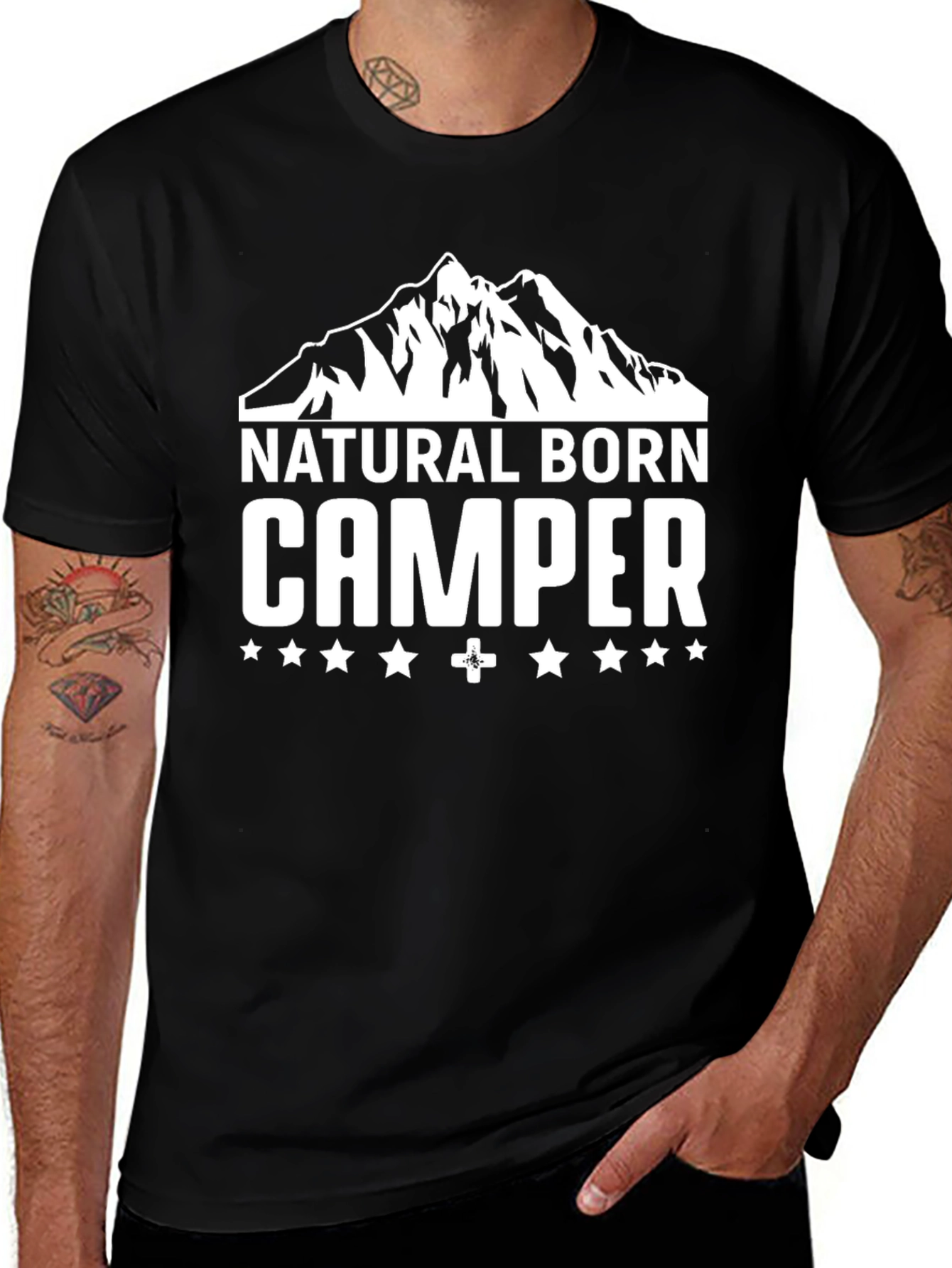 Natural Born Camper Graphic T-Shirt