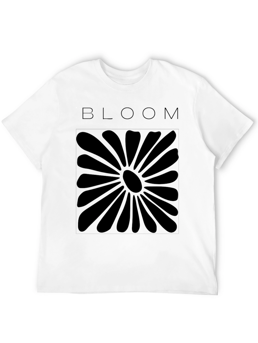 Bloom Graphic Tee - Soft Cotton Blend T-Shirt