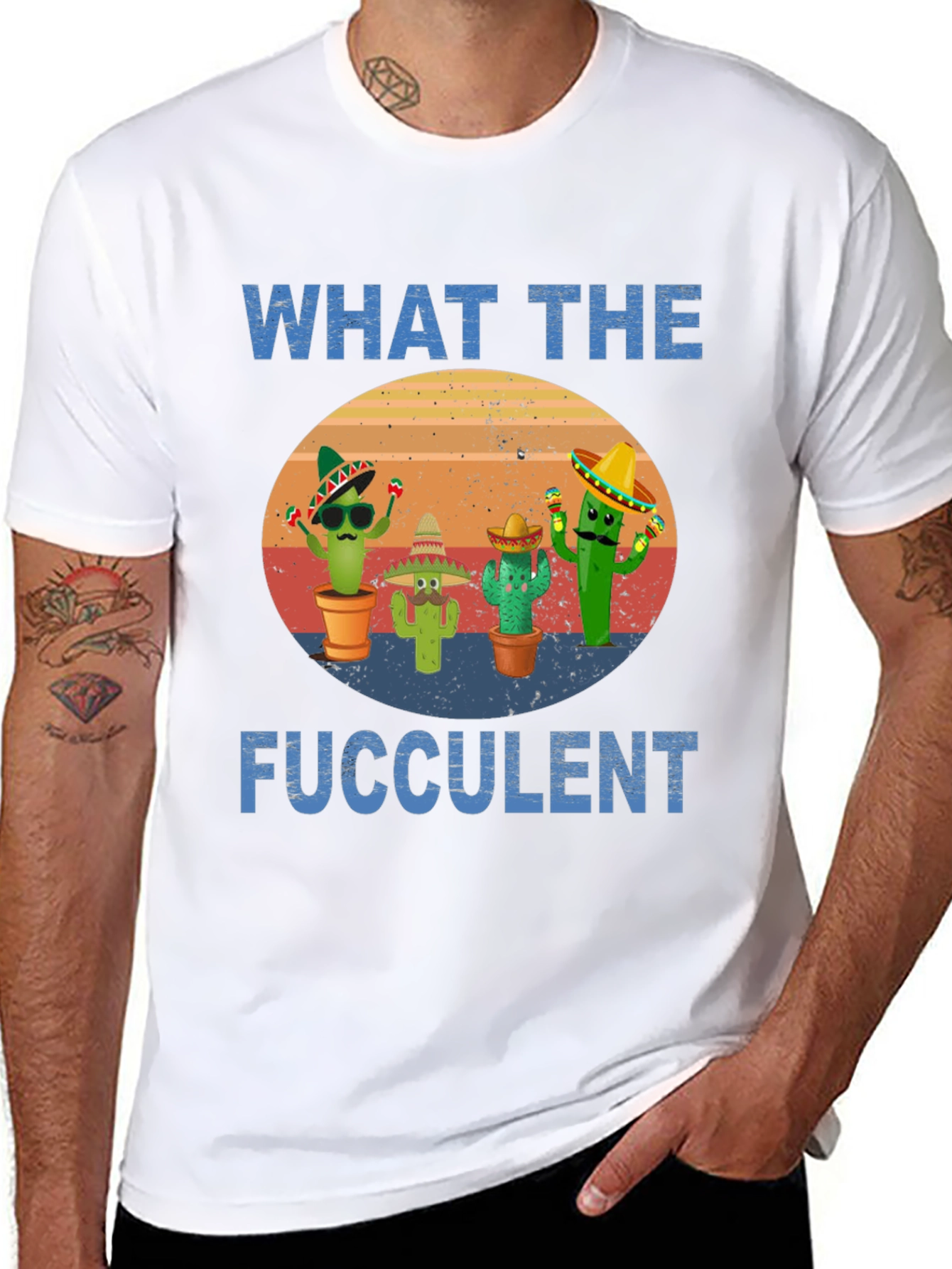 What The Fucculent Cactus T-Shirt