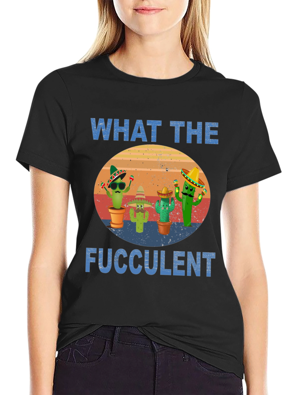 What The Fucculent Cactus T-Shirt