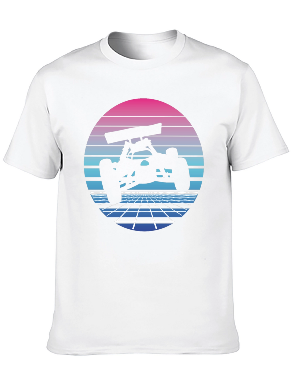 Retro RC Car Black T-Shirt