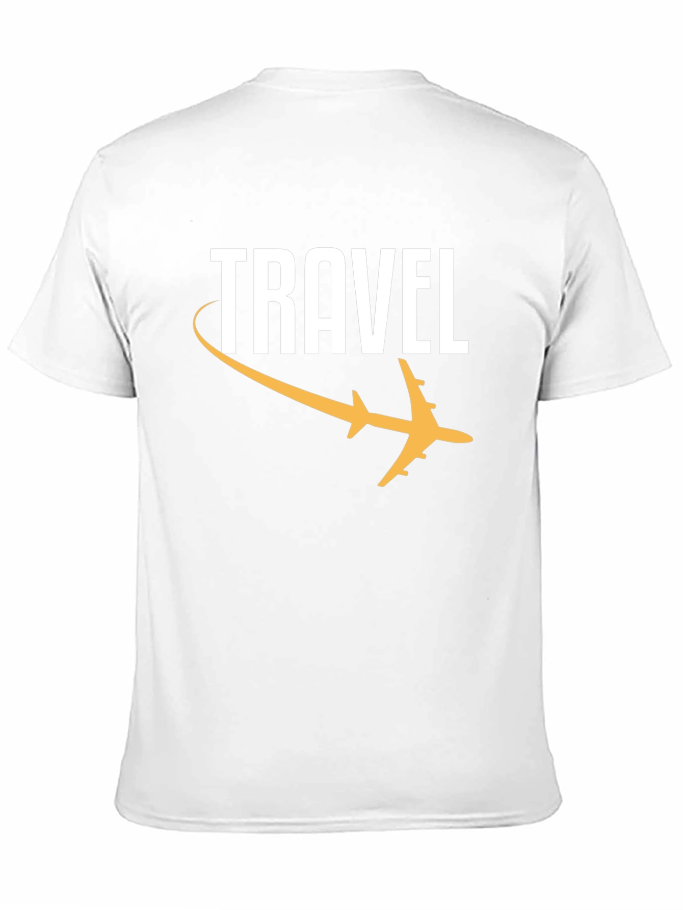 Travel Graphic Tee - Black Airplane T-Shirt