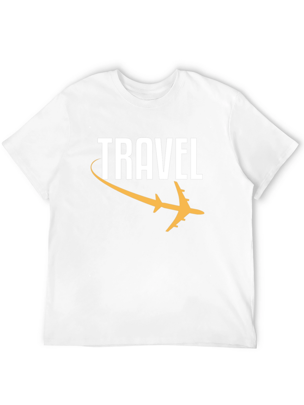 Travel Graphic Tee - Black Airplane T-Shirt