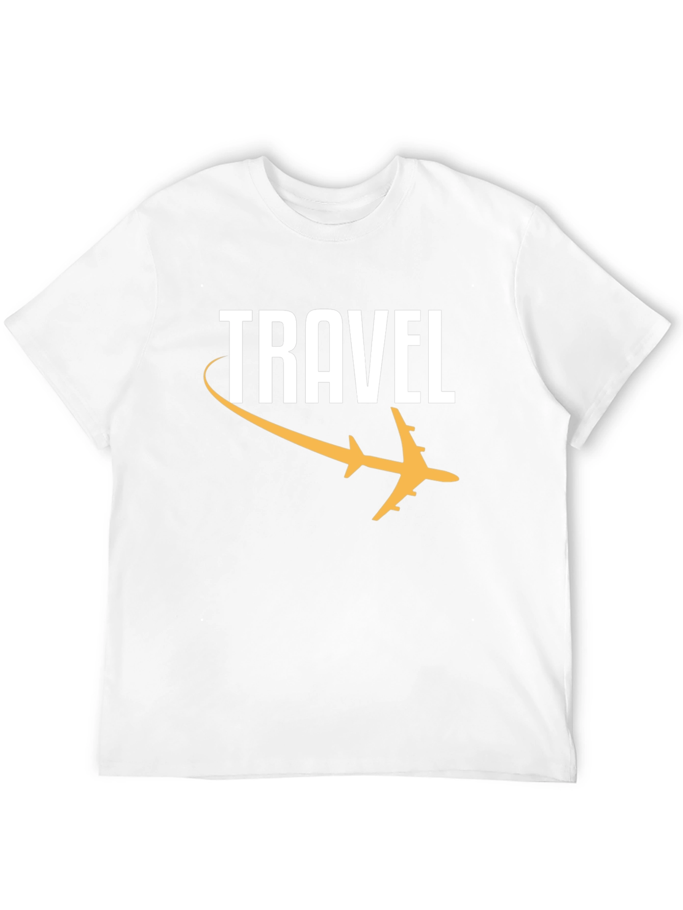 Travel Graphic Tee - Black Airplane T-Shirt