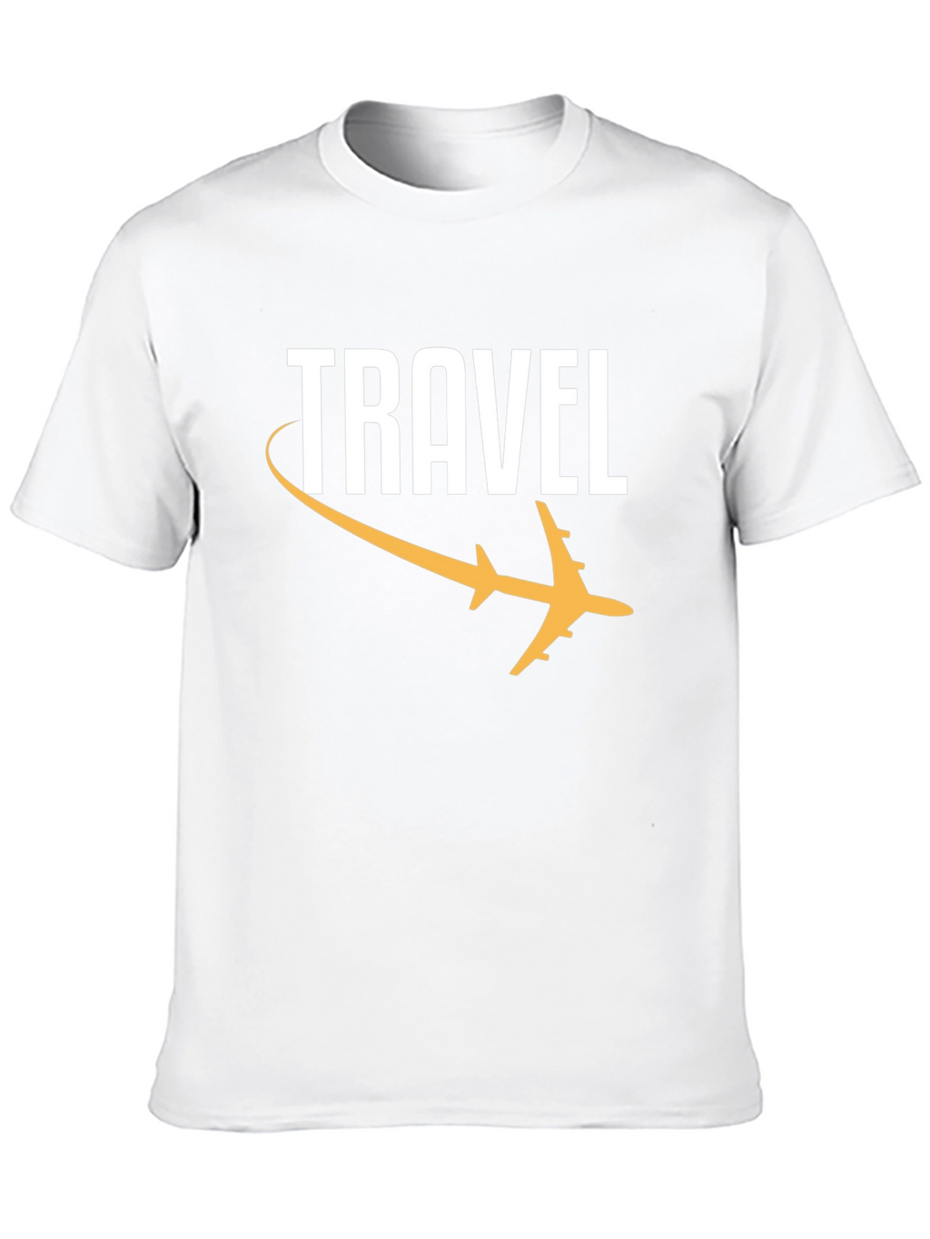 Travel Graphic Tee - Black Airplane T-Shirt