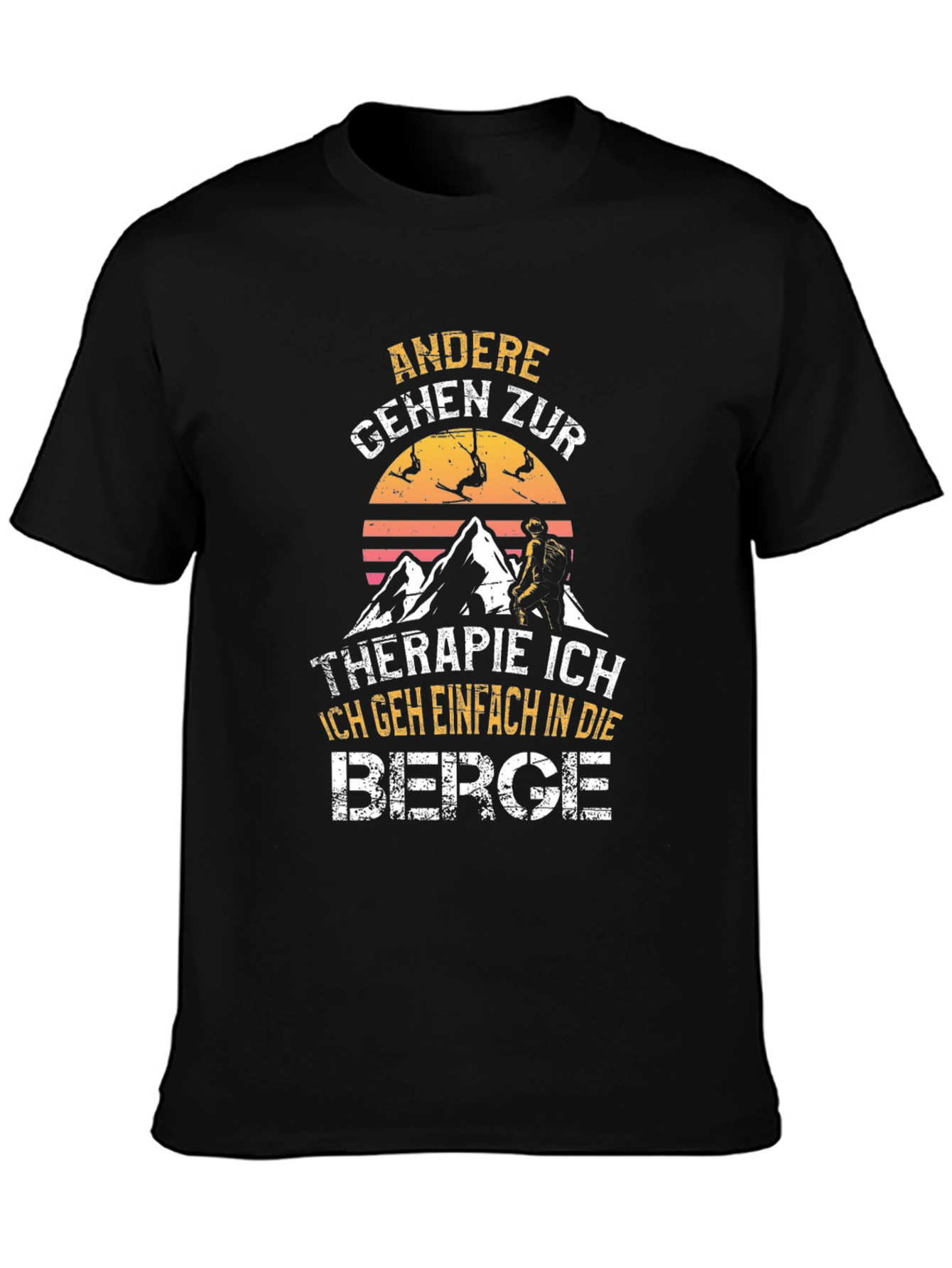 Mountain Therapy Graphic T-Shirt