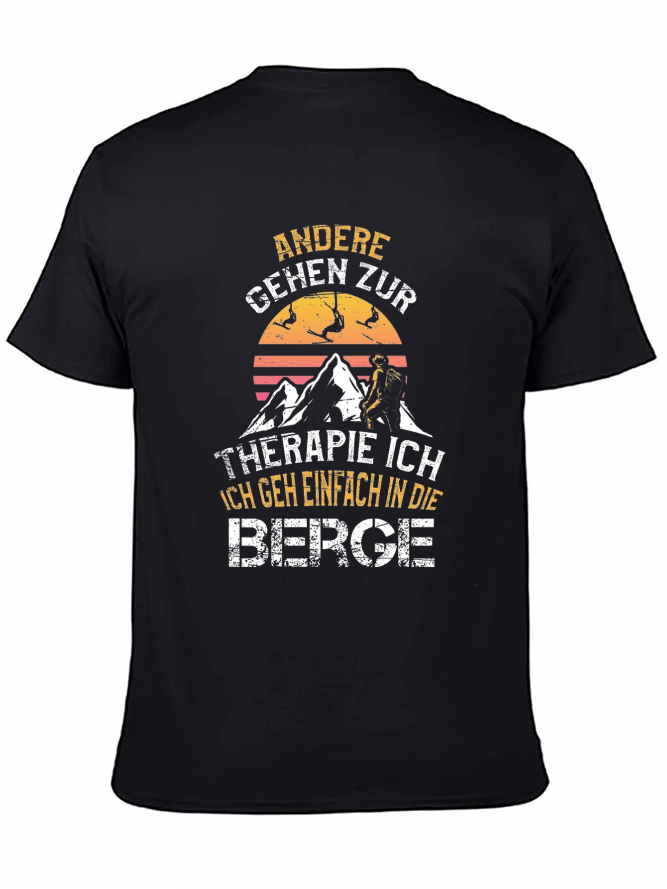 Mountain Therapy Graphic T-Shirt
