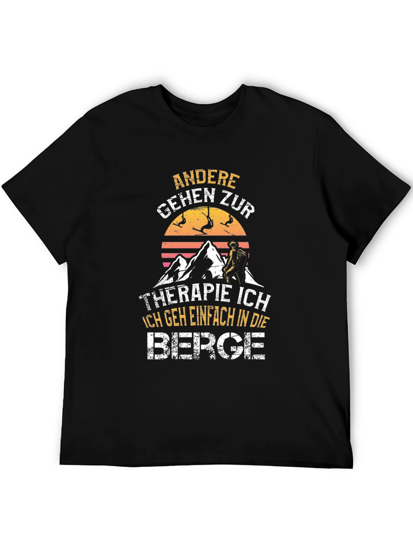 Mountain Therapy Graphic T-Shirt