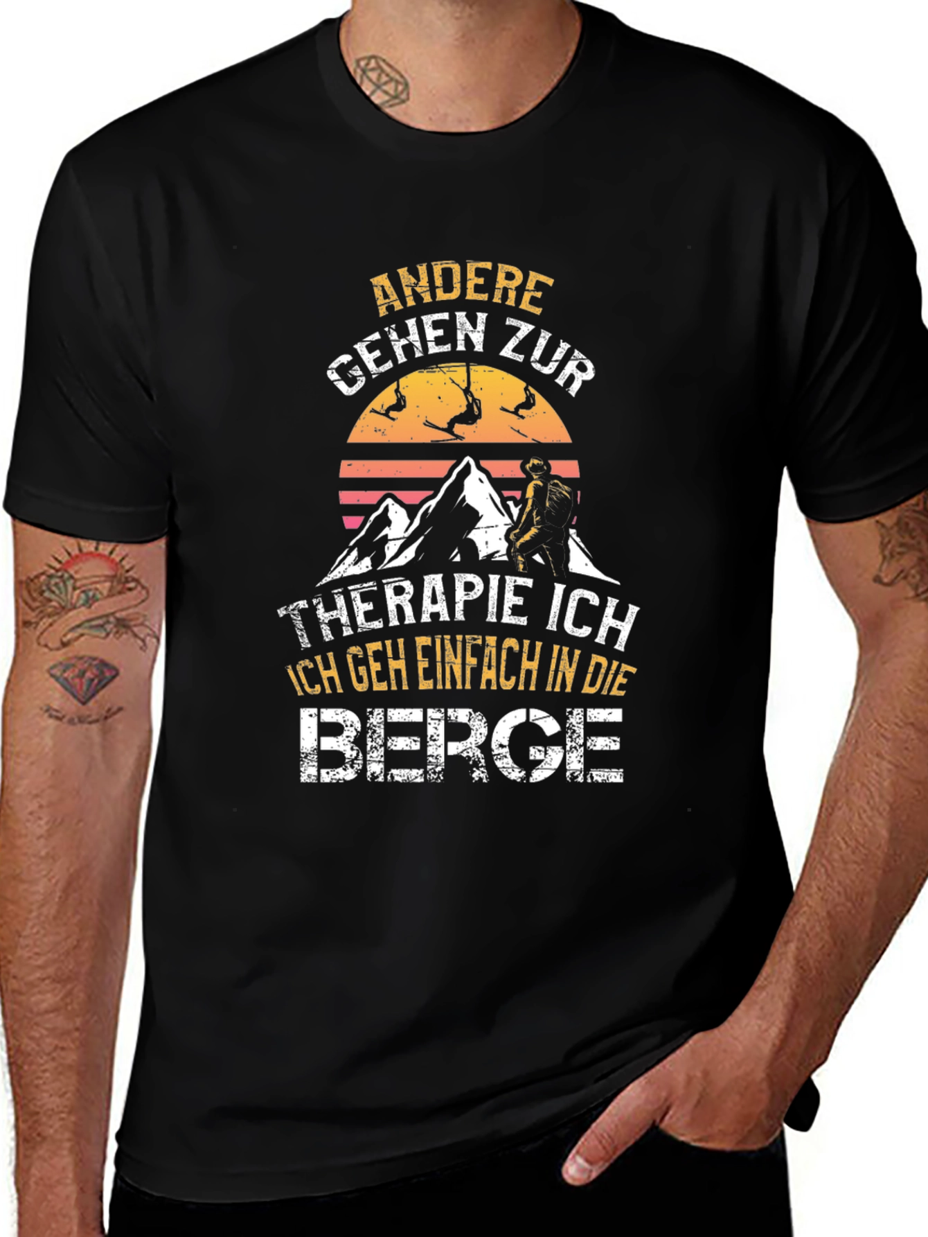 Mountain Therapy Graphic T-Shirt