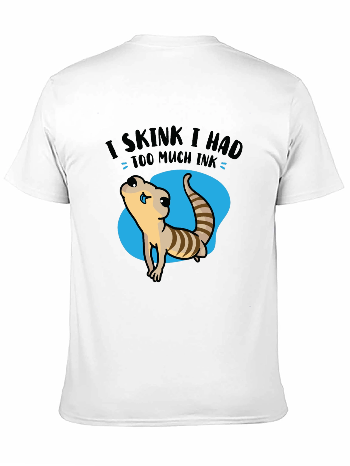 Funny Skink Graphic T-Shirt