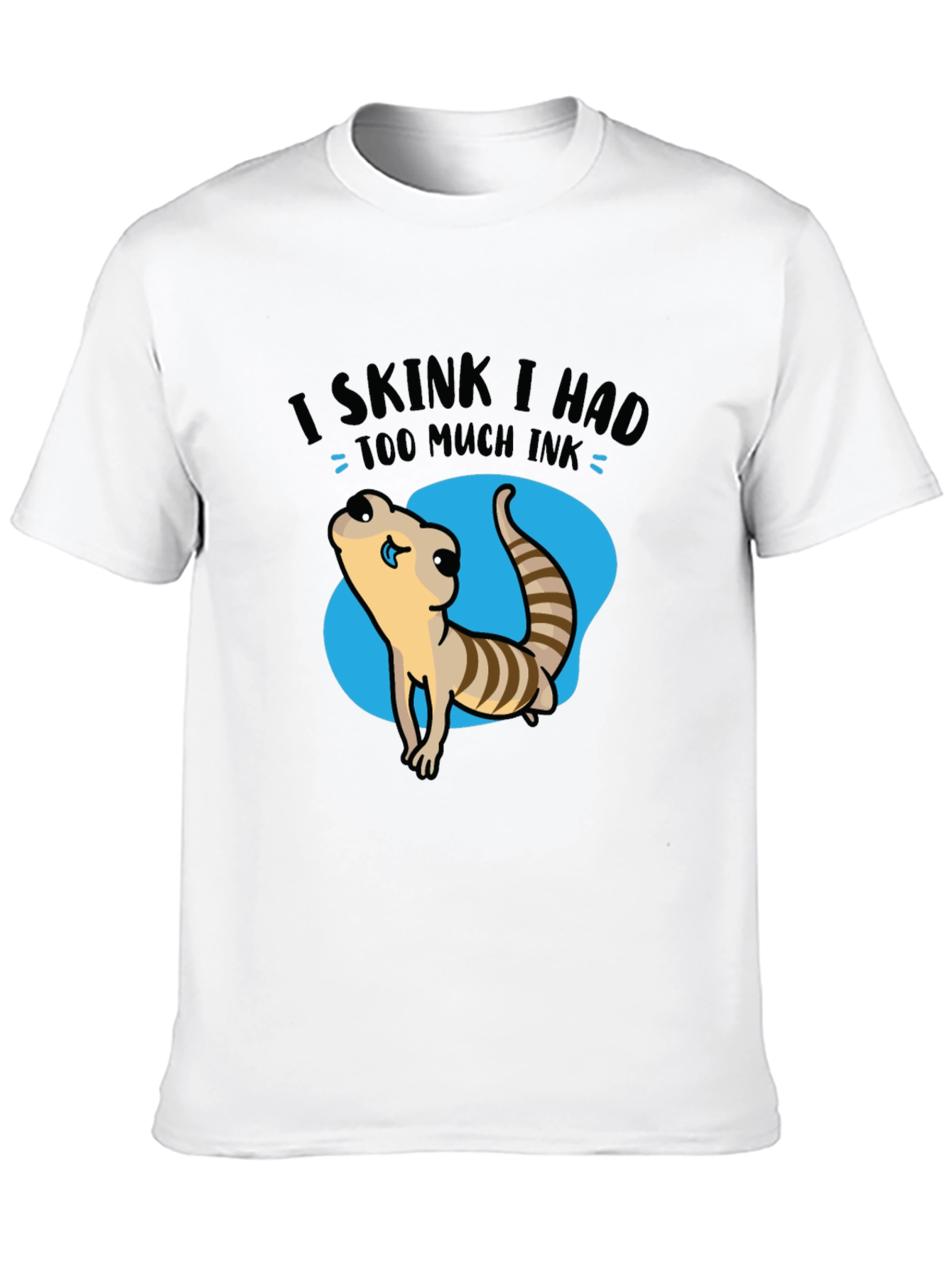Funny Skink Graphic T-Shirt