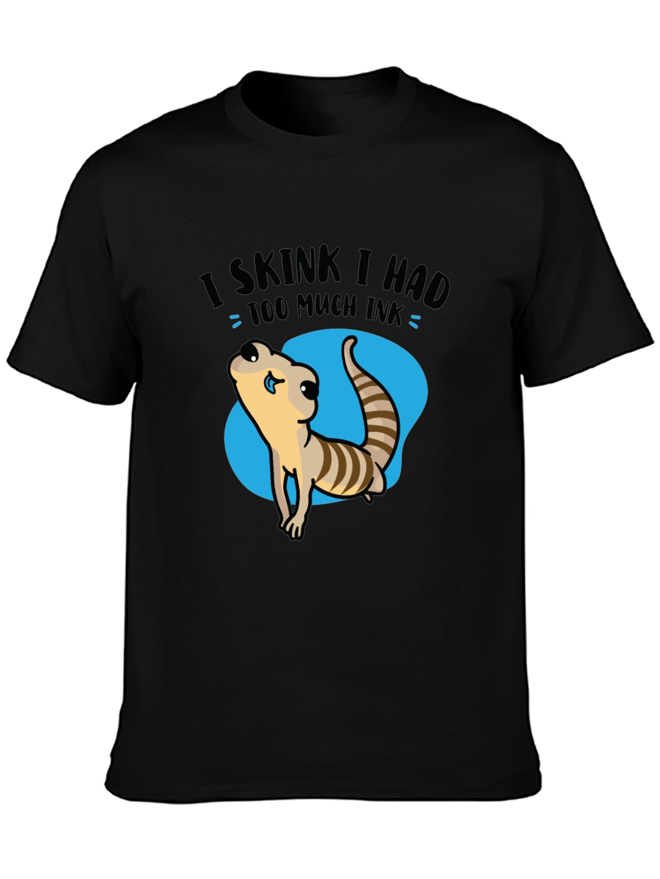 Funny Skink Graphic T-Shirt