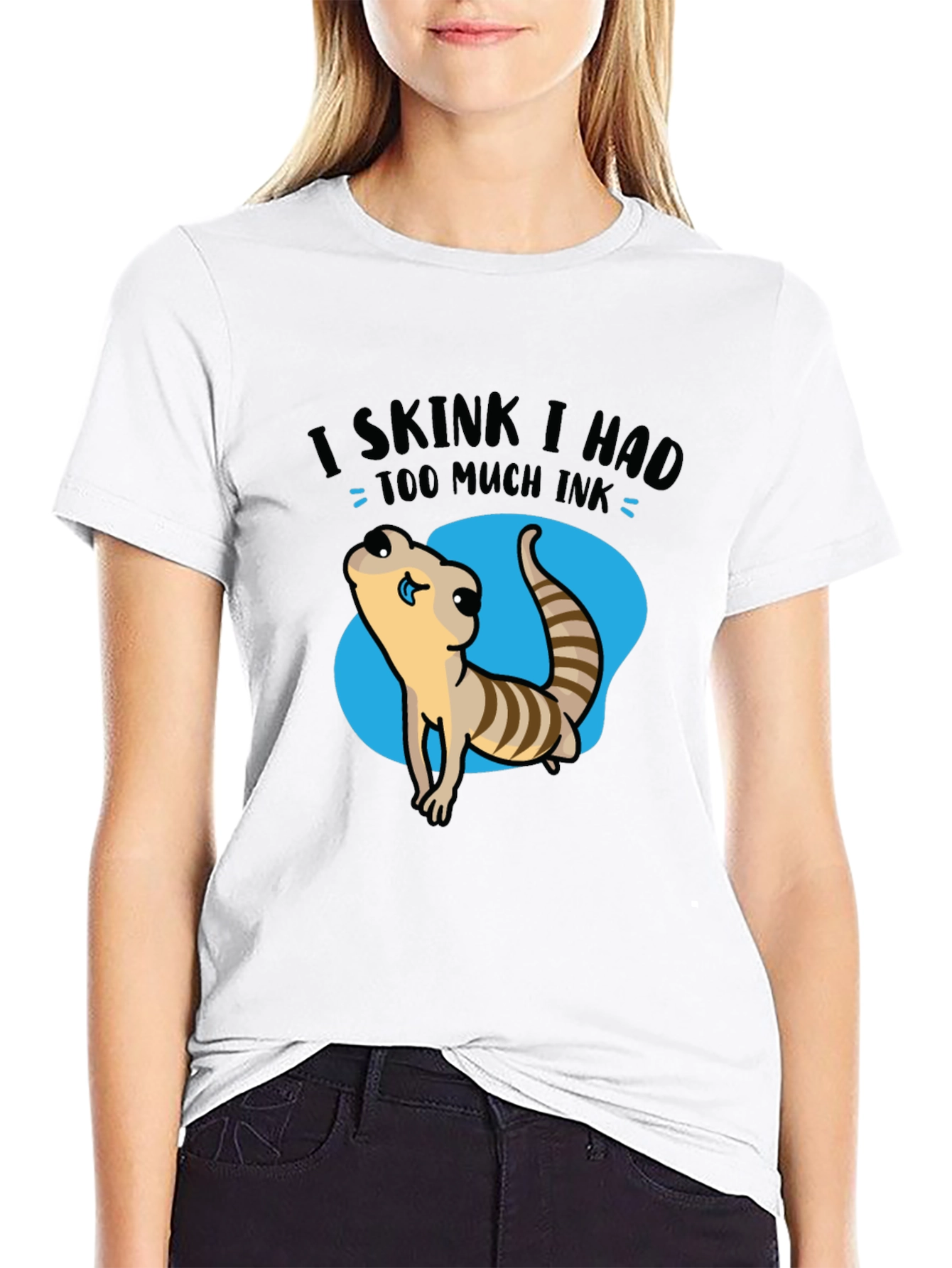 Funny Skink Graphic T-Shirt