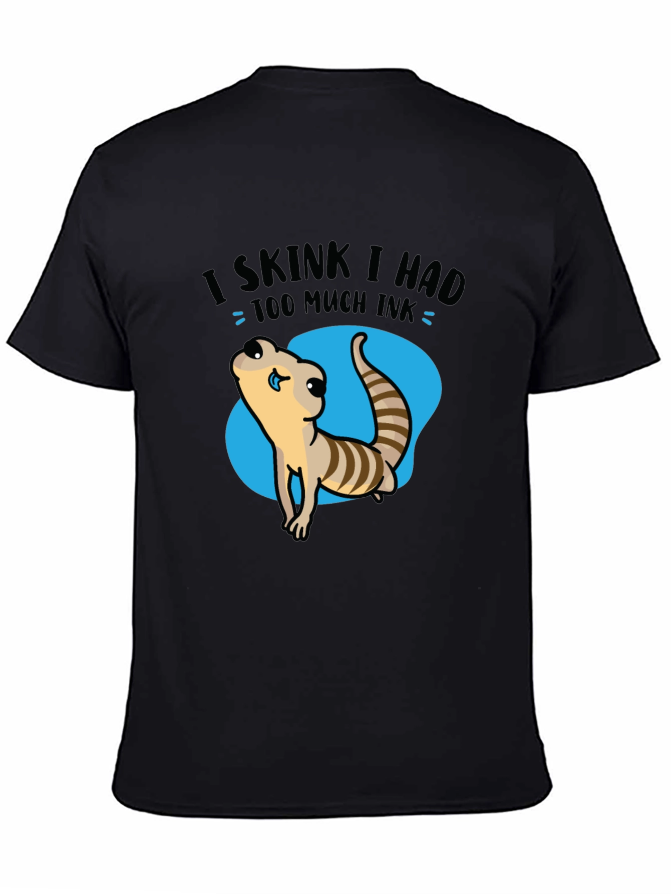 Funny Skink Graphic T-Shirt