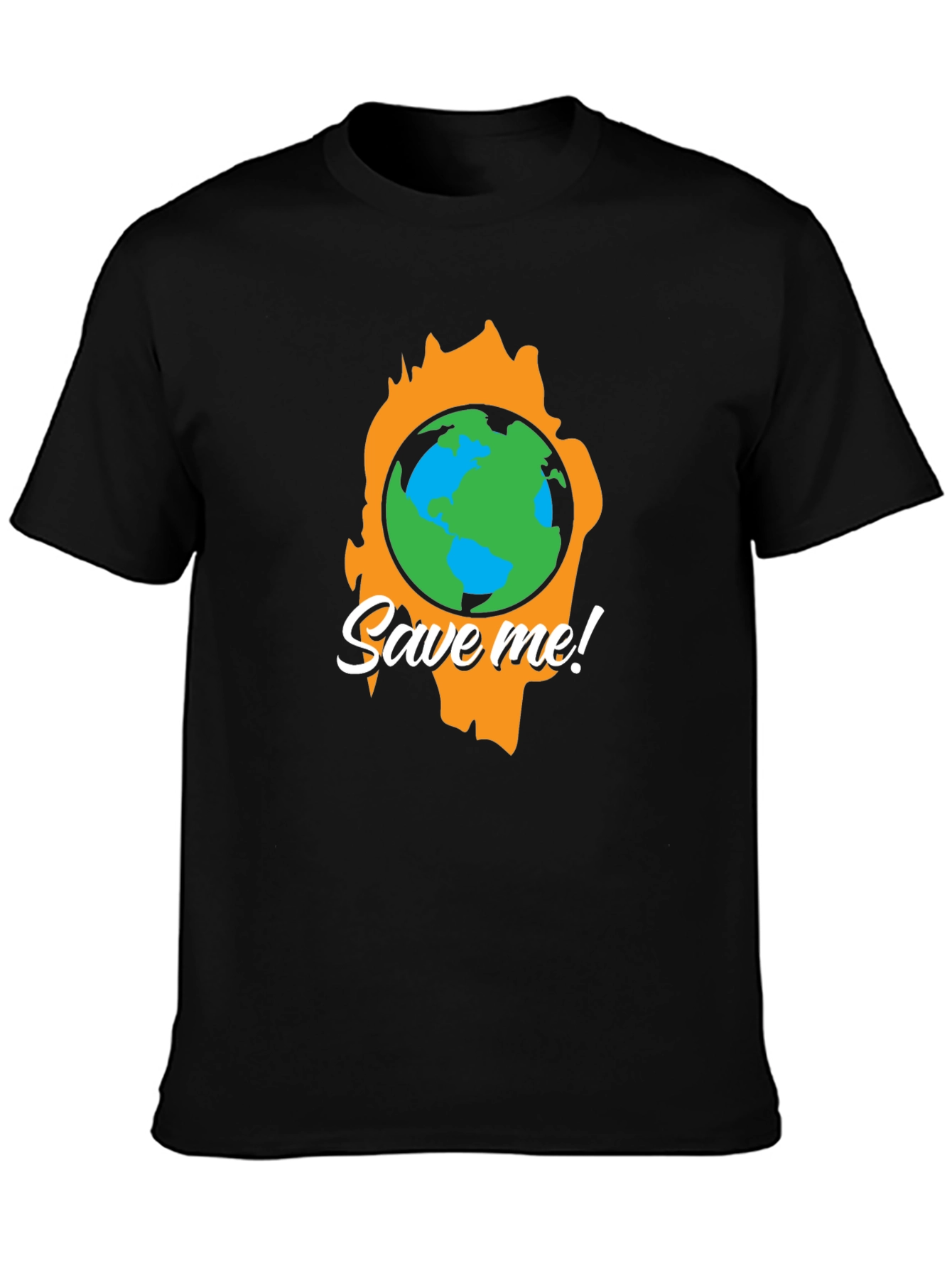 Save Me Planet Earth T-Shirt - Global Warming Awareness Tee