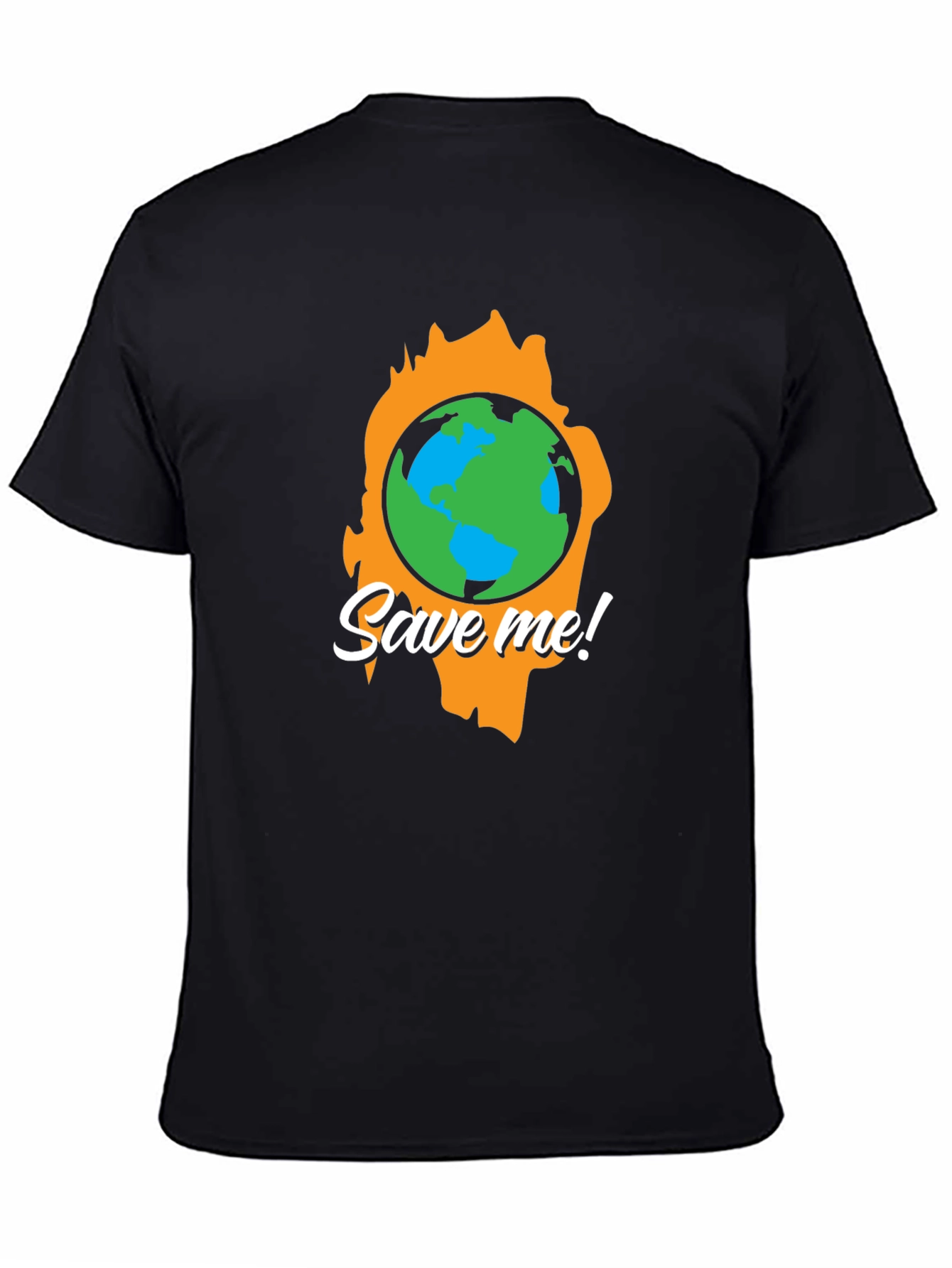 Save Me Planet Earth T-Shirt - Global Warming Awareness Tee