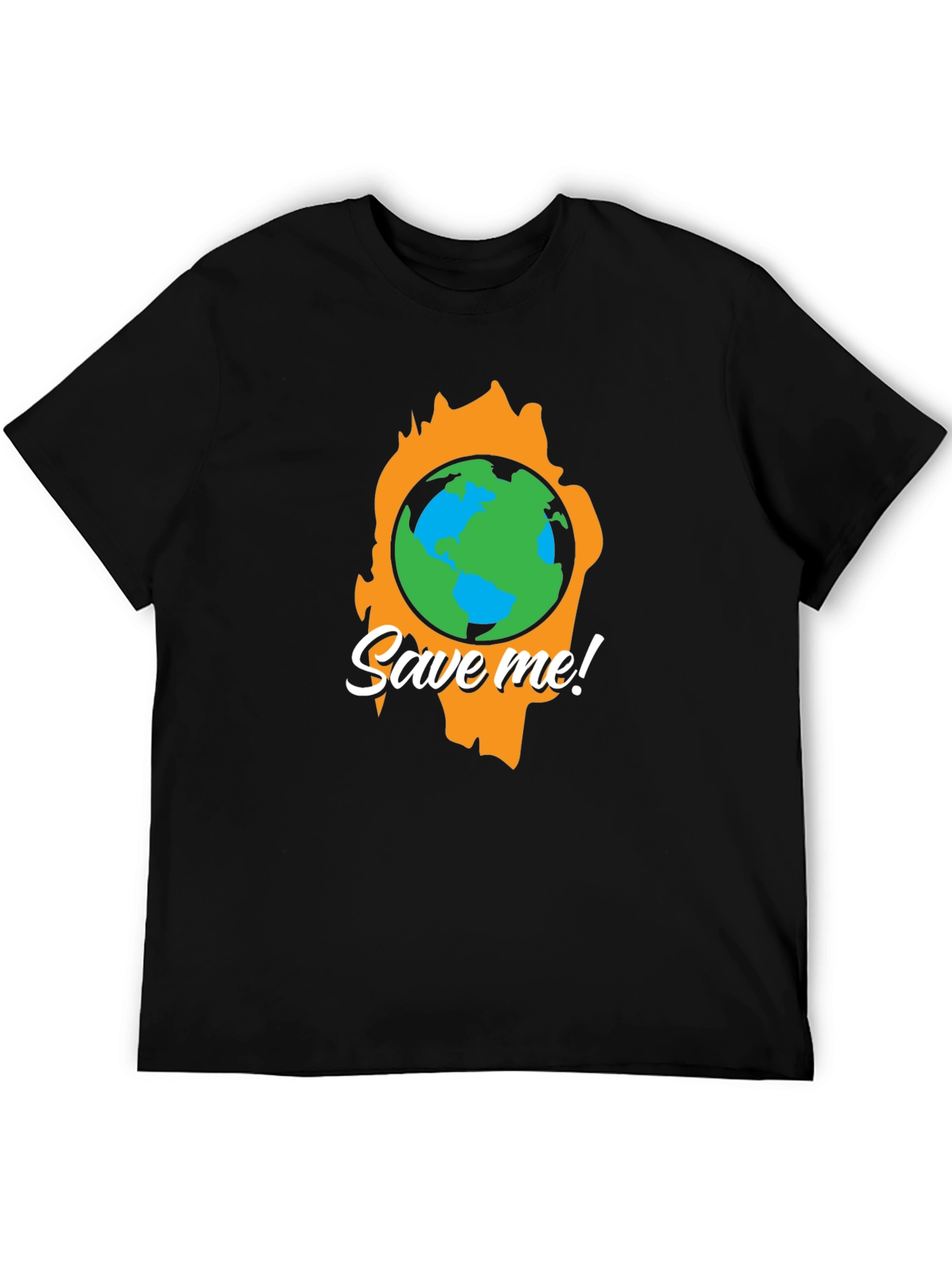 Save Me Planet Earth T-Shirt - Global Warming Awareness Tee