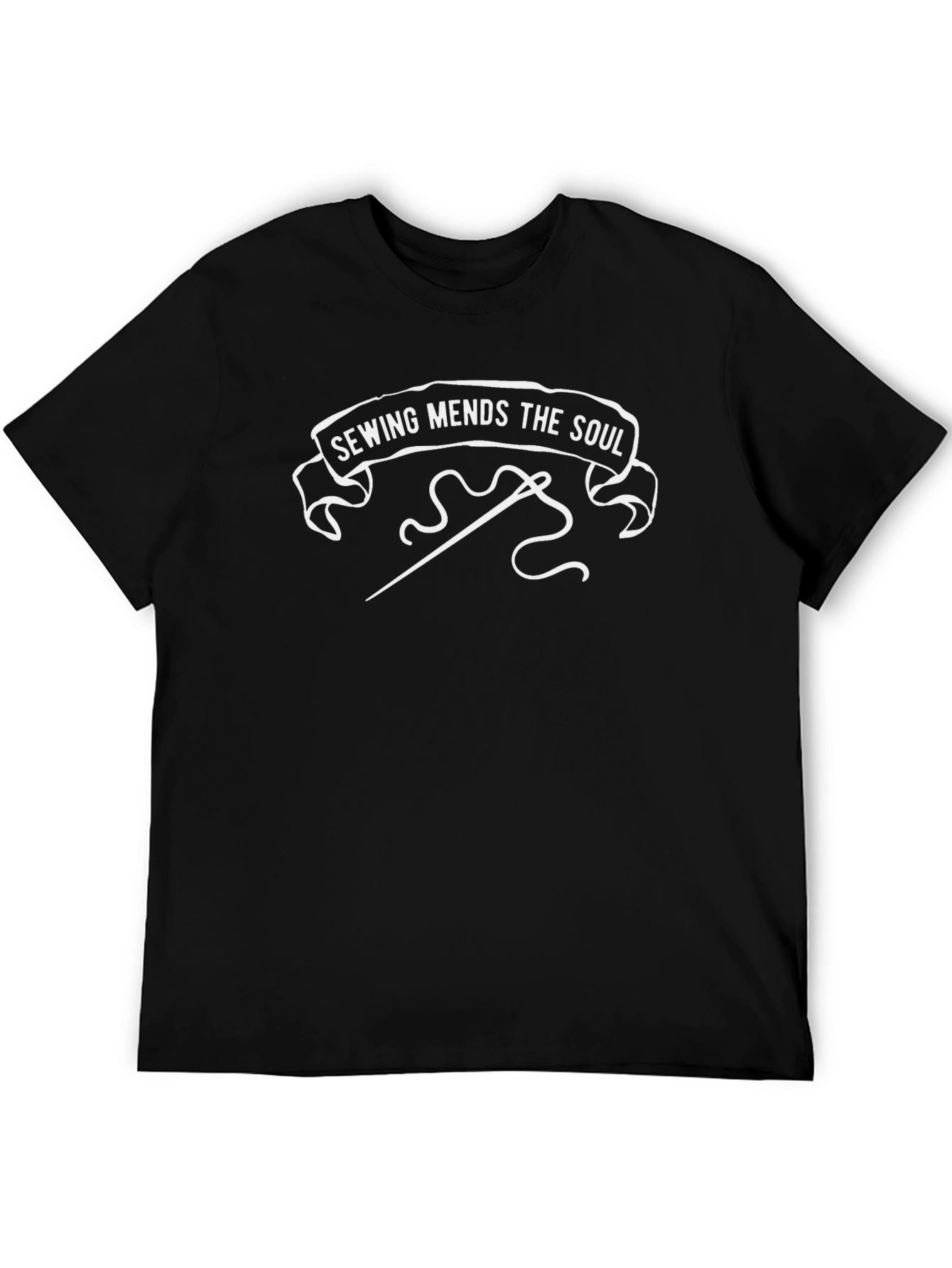 Sewing Mends the Soul Graphic Tee - Comfort & Style