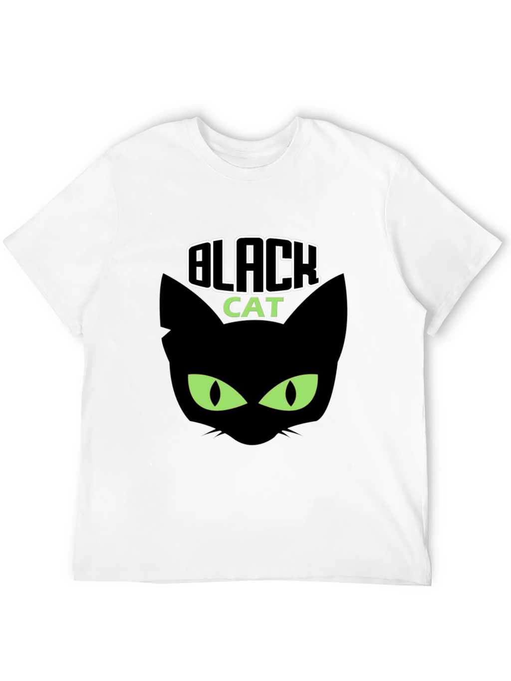 Black Cat Graphic T-Shirt