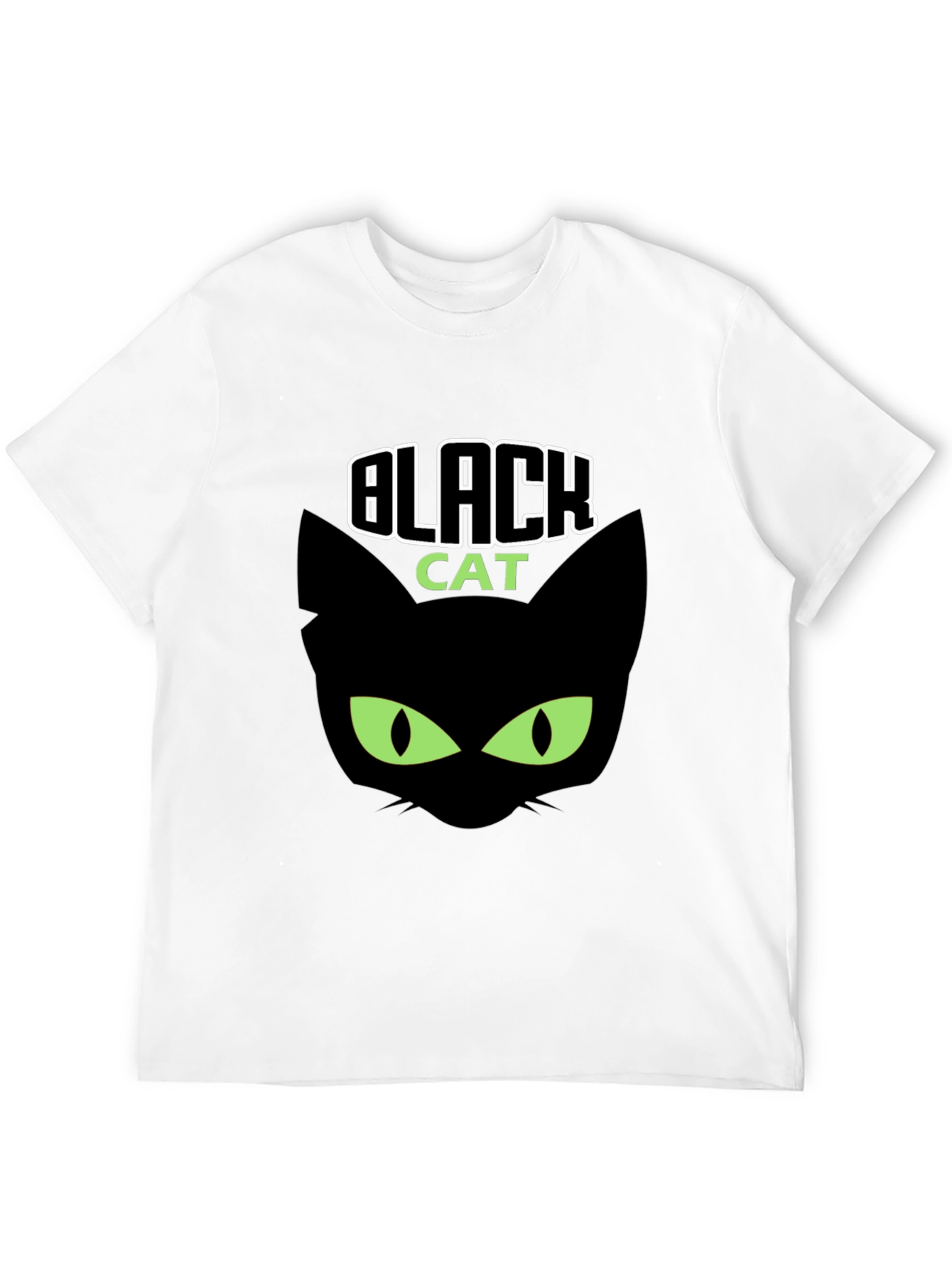 Black Cat Graphic T-Shirt